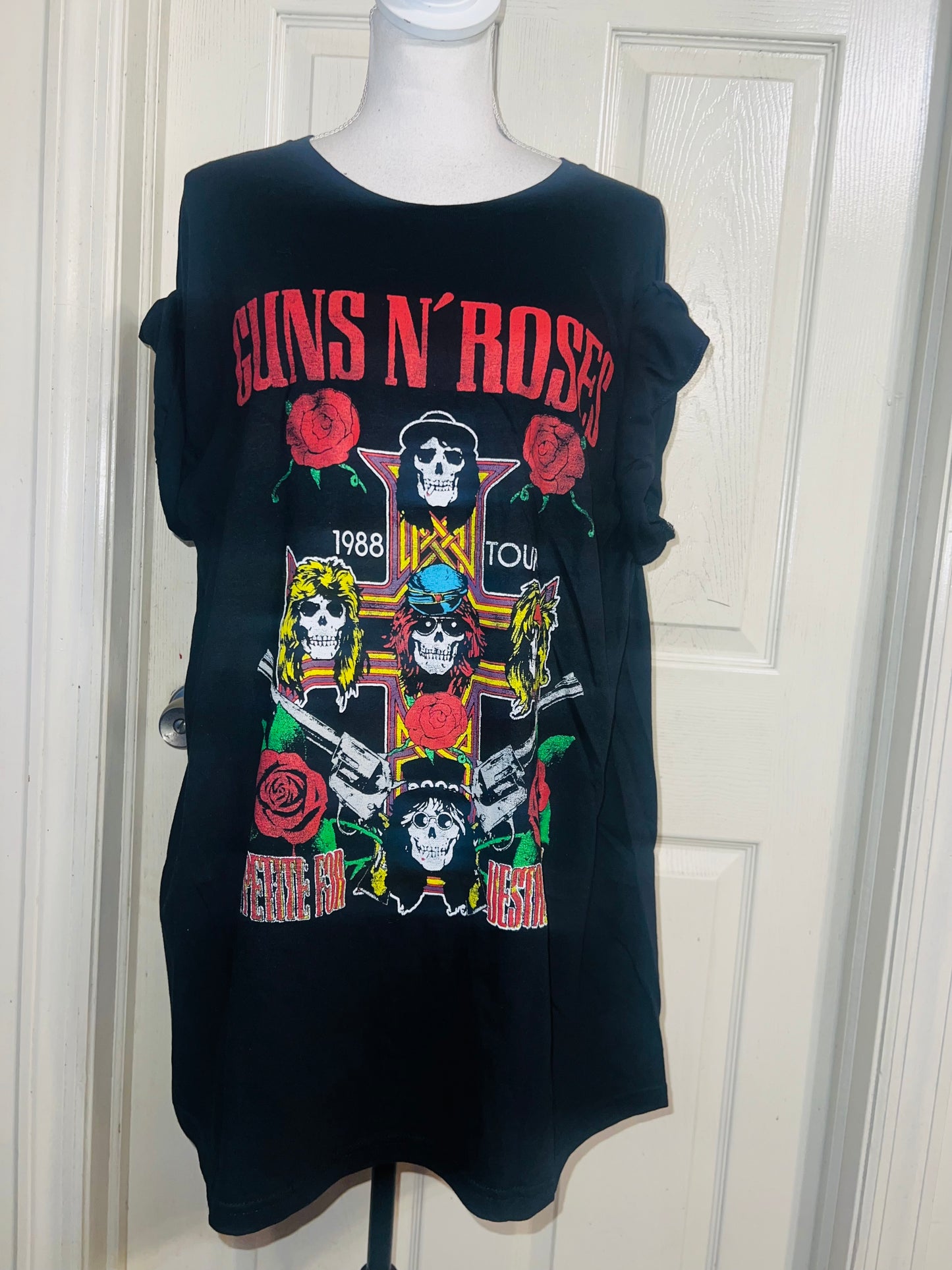 Guns N’ Roses Oversized Distressed Tee