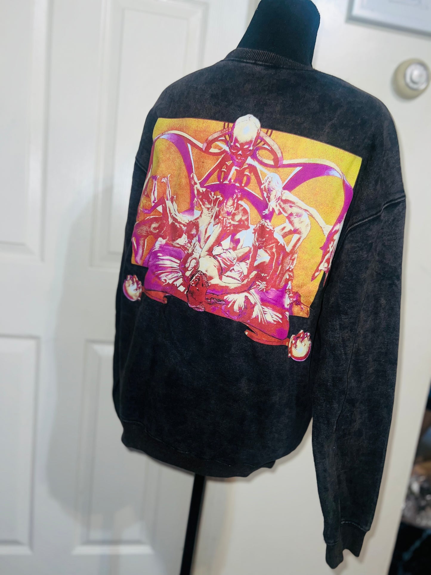 Black Sabbath Double Sided Oversized Sweatshirt
