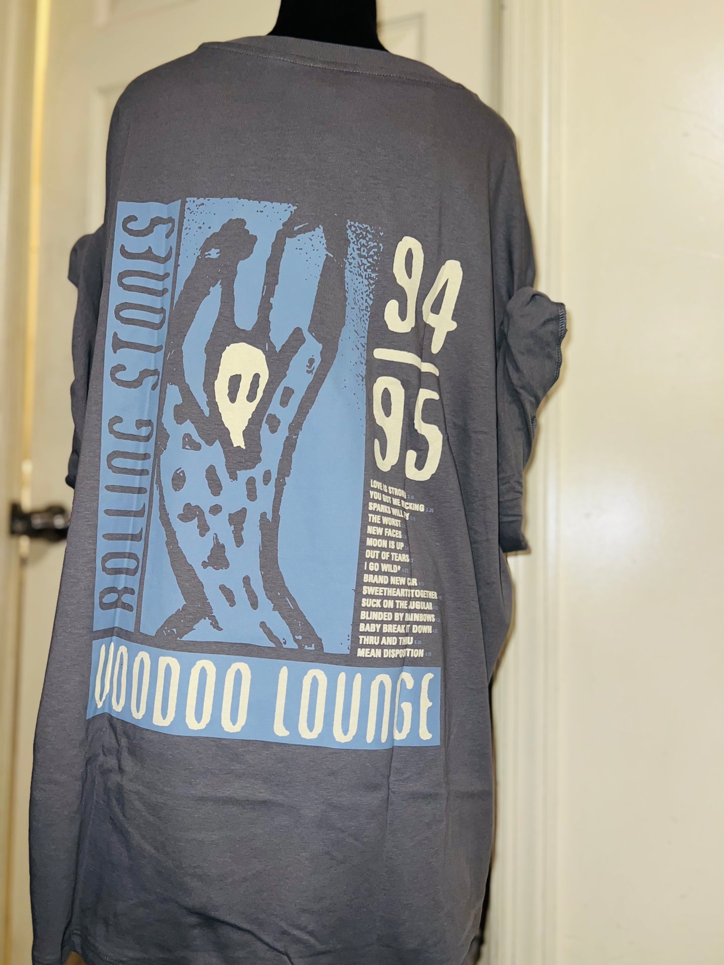 The Rolling Stones Double Sided Voodoo Distressed Tee