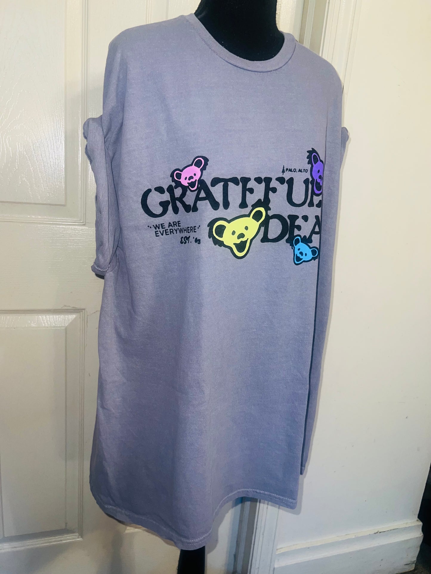 Grateful Dead Double Sided Oversized Tee