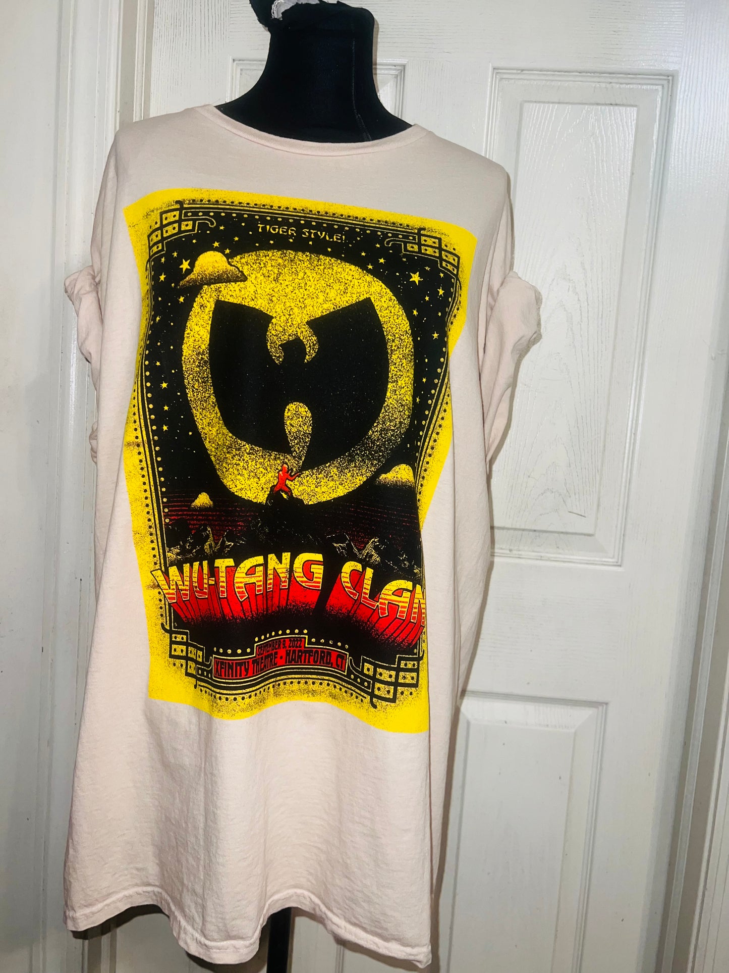 The Wu-Tang Clan Oversized Distressed Tee