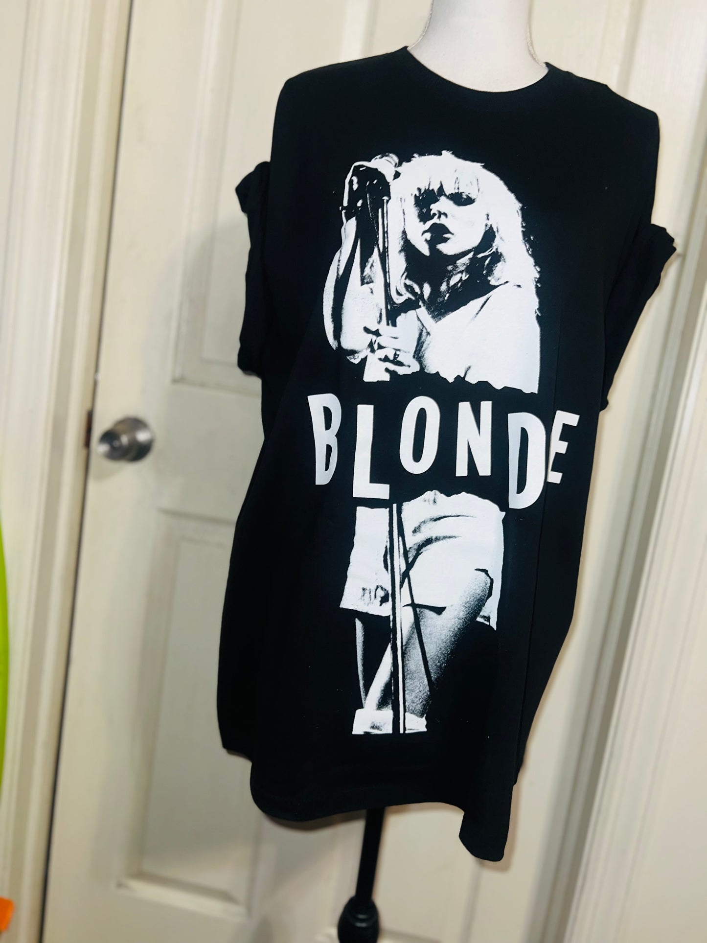 Blondie Oversized Distressed Tee