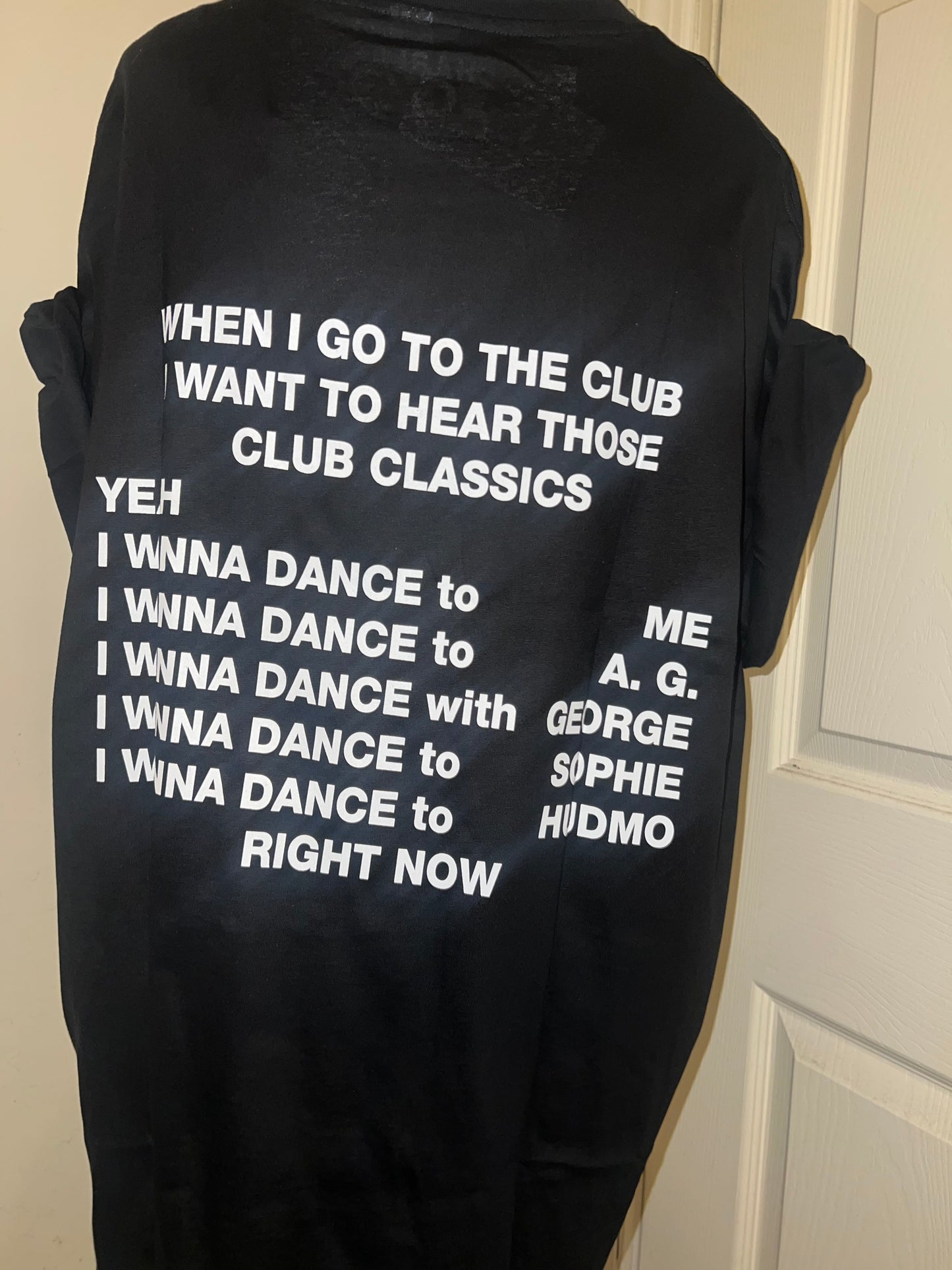 Charli XCX Double Sided Oversized Distressed Tee
