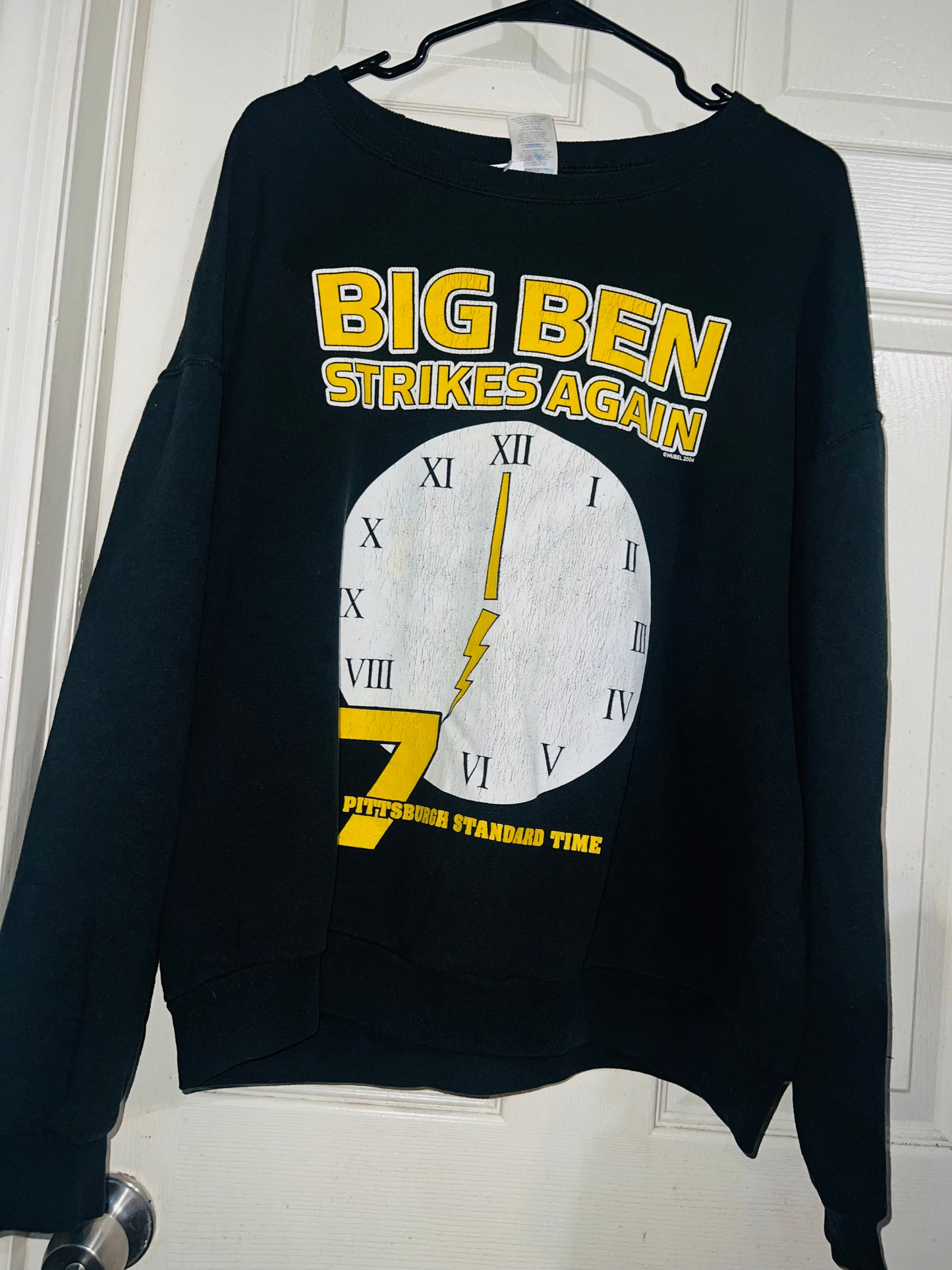Pittsburgh Steelers Vintage Oversized Sweatshirt