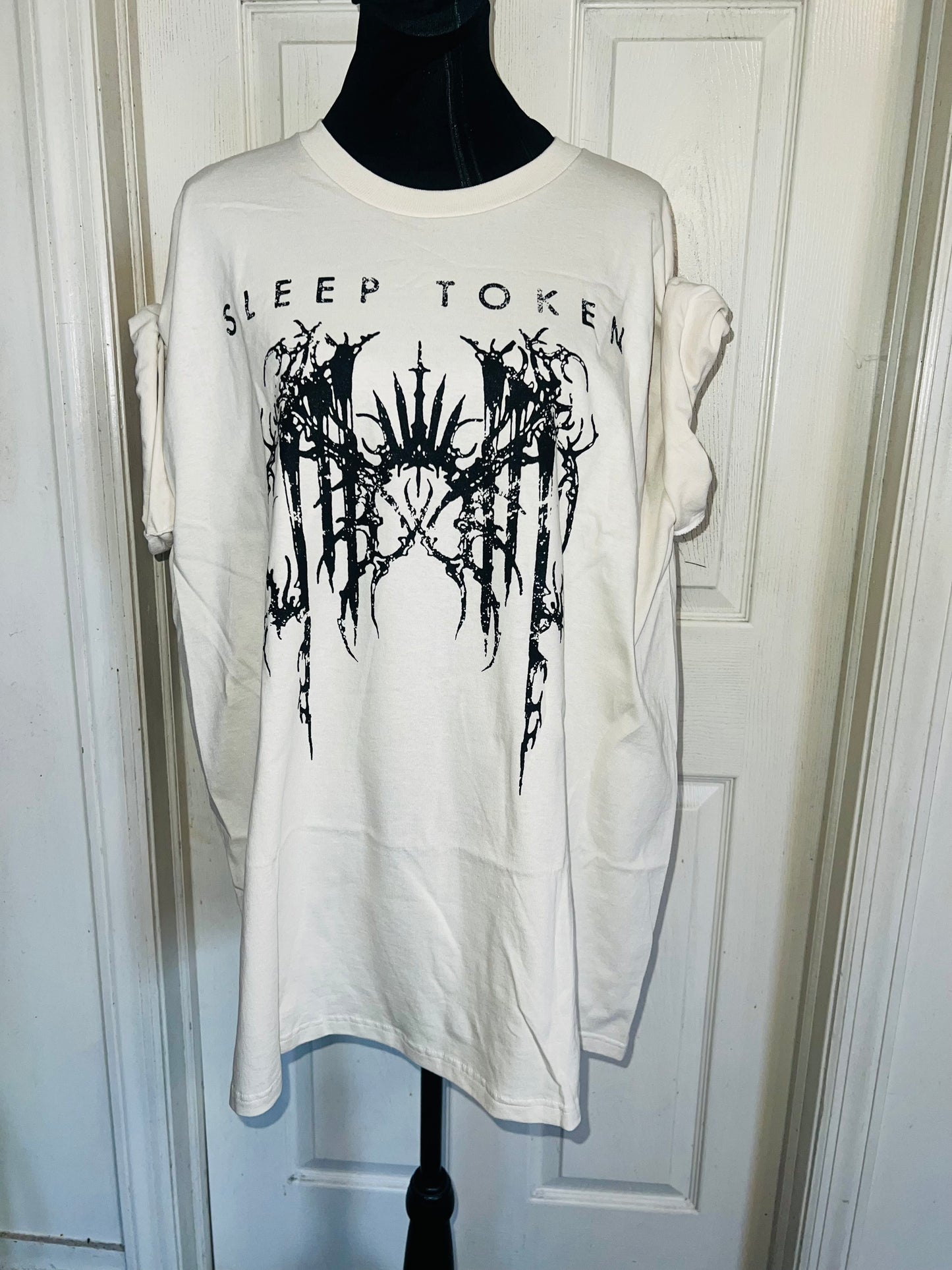 Sleep Token Oversized Distressed Tee