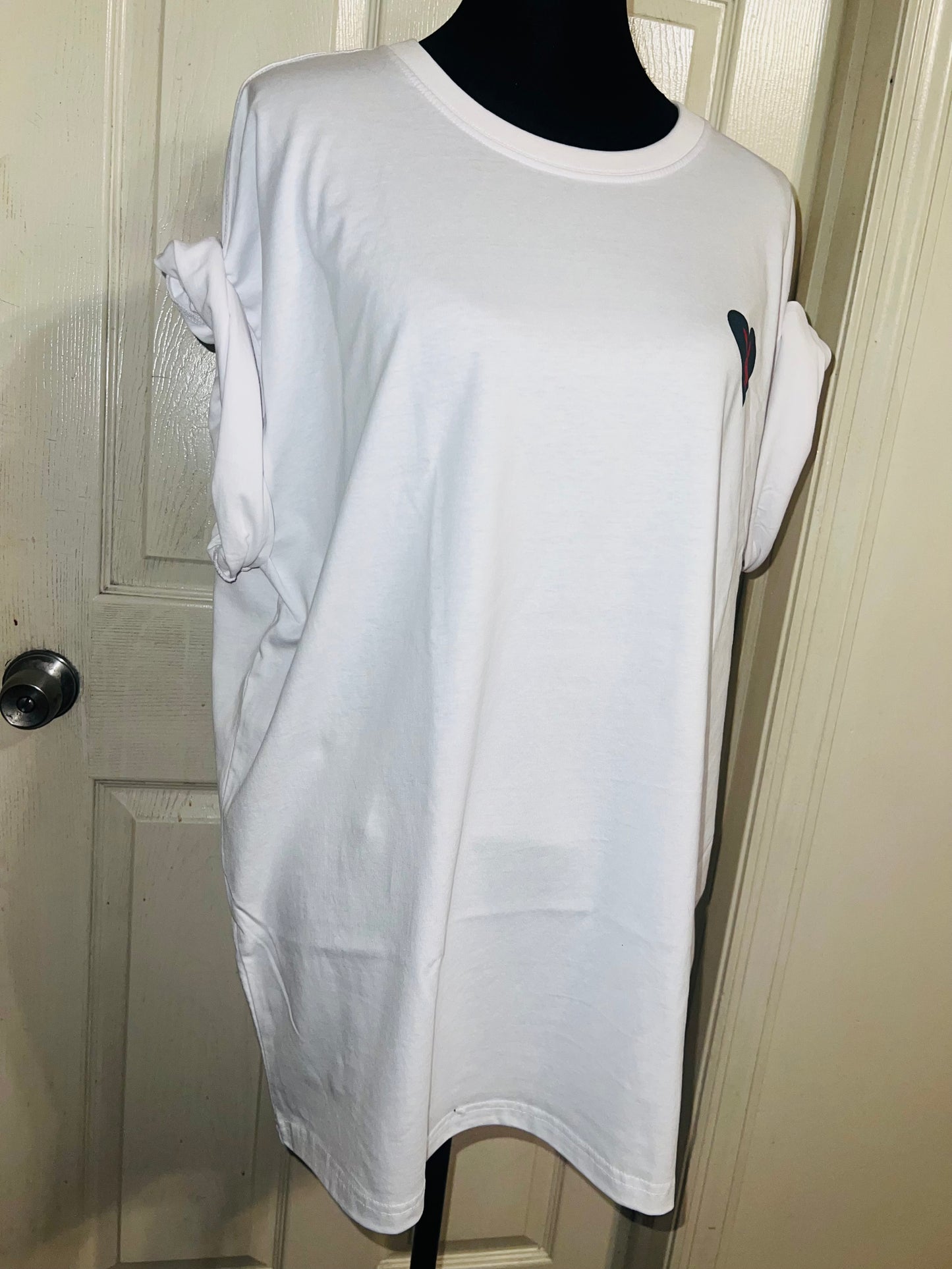 Playboy Double Sided Oversized Distressed Tee