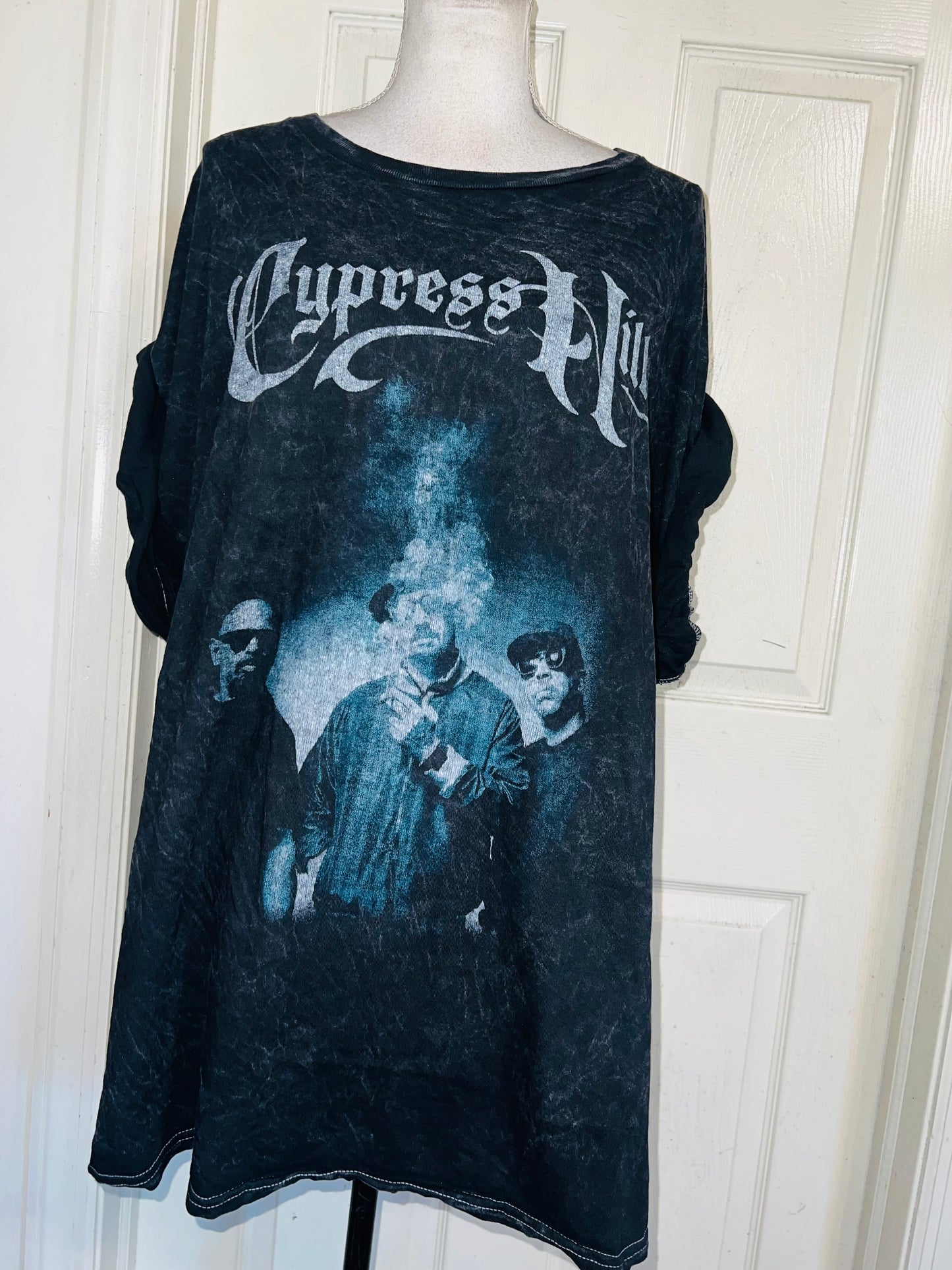 Cypress Hill Double Sided Oversized Distressed Tee