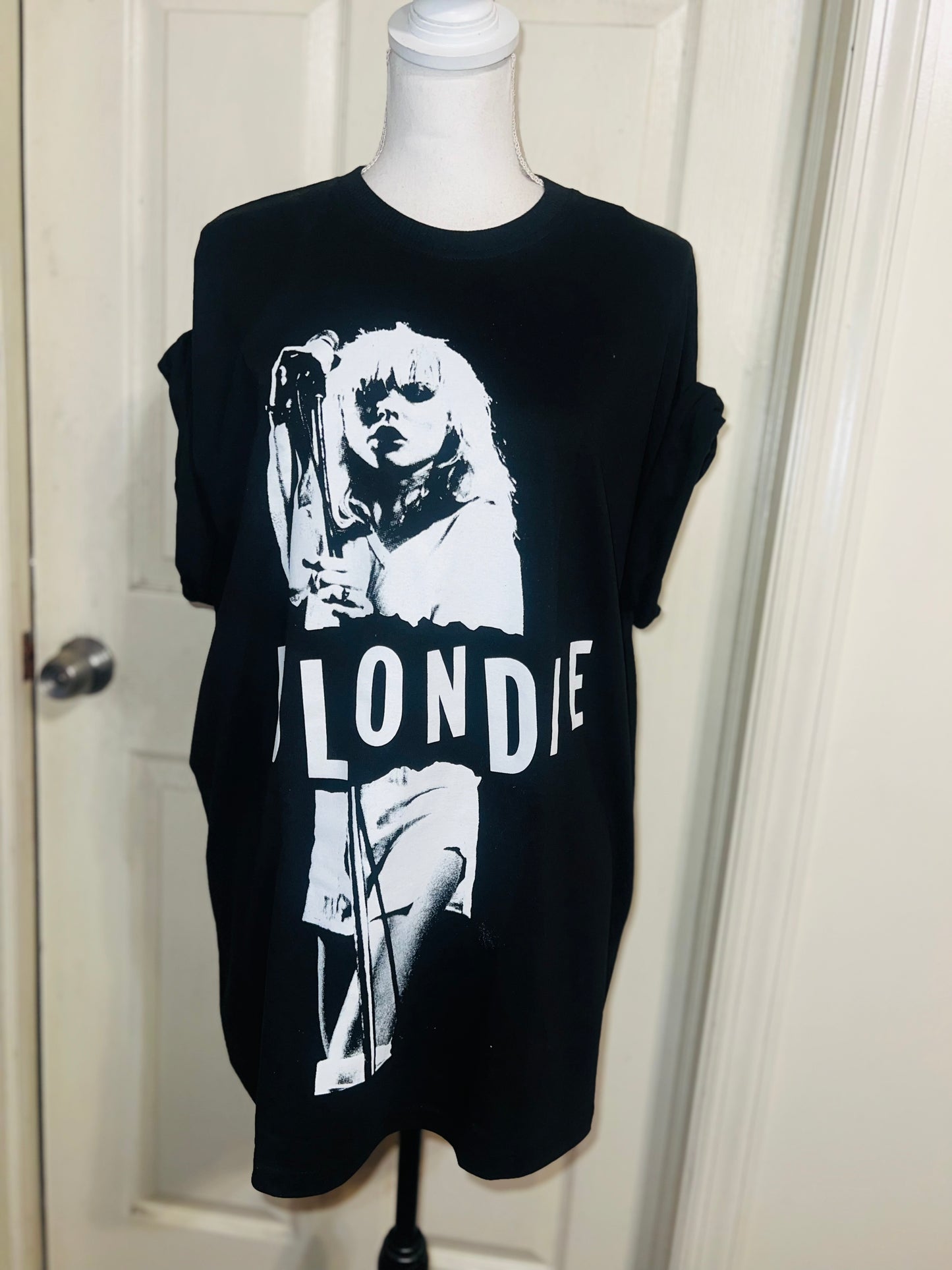 Blondie Oversized Distressed Tee