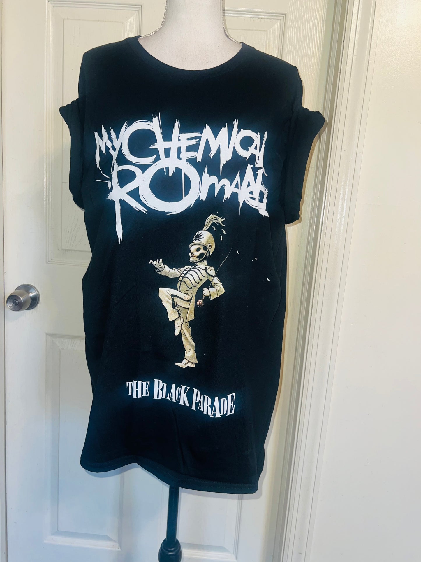 My Chemical Romance Oversized Distressed Tee