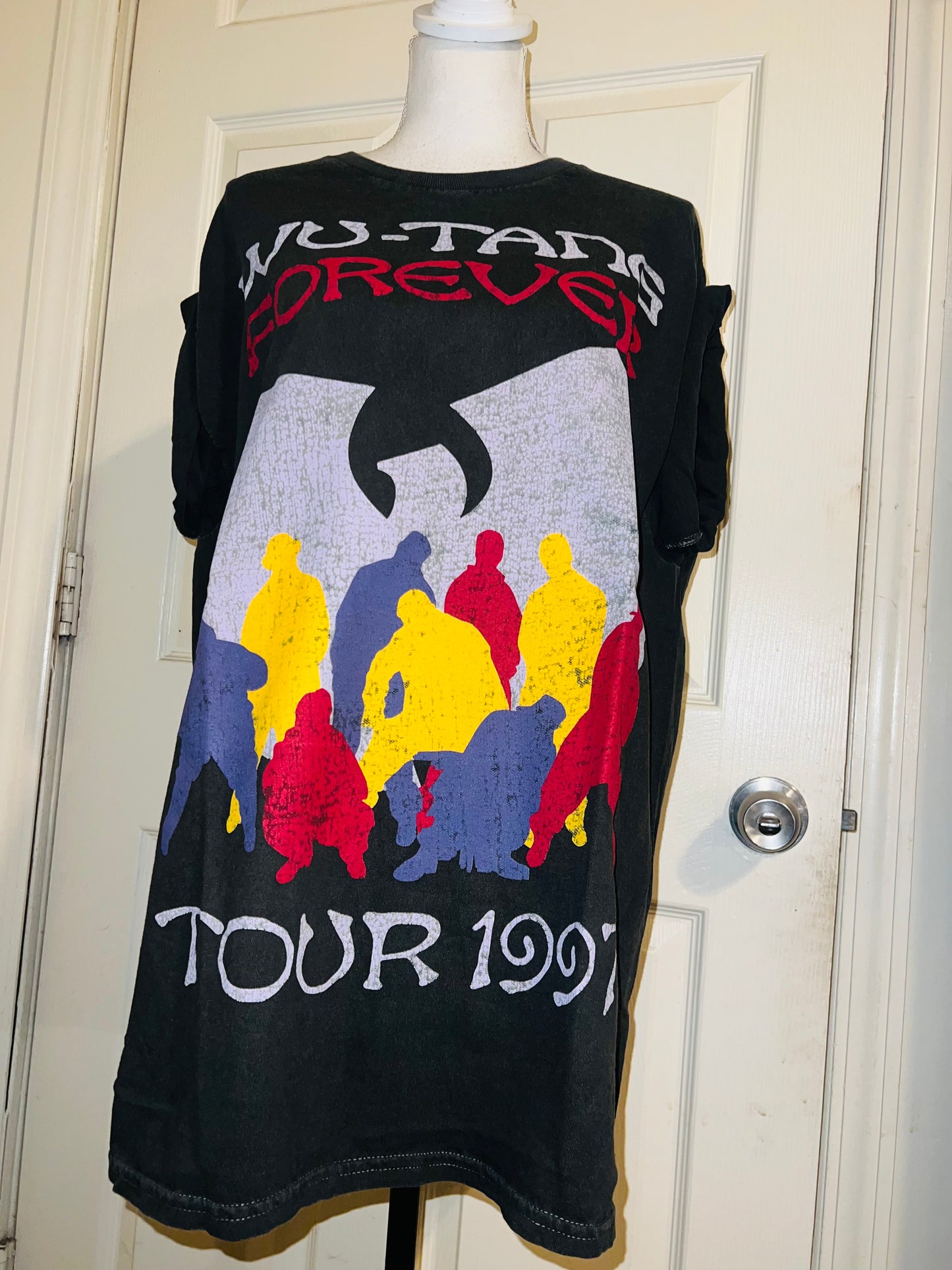 Wu-Tang Clan Oversized Distressed Tee