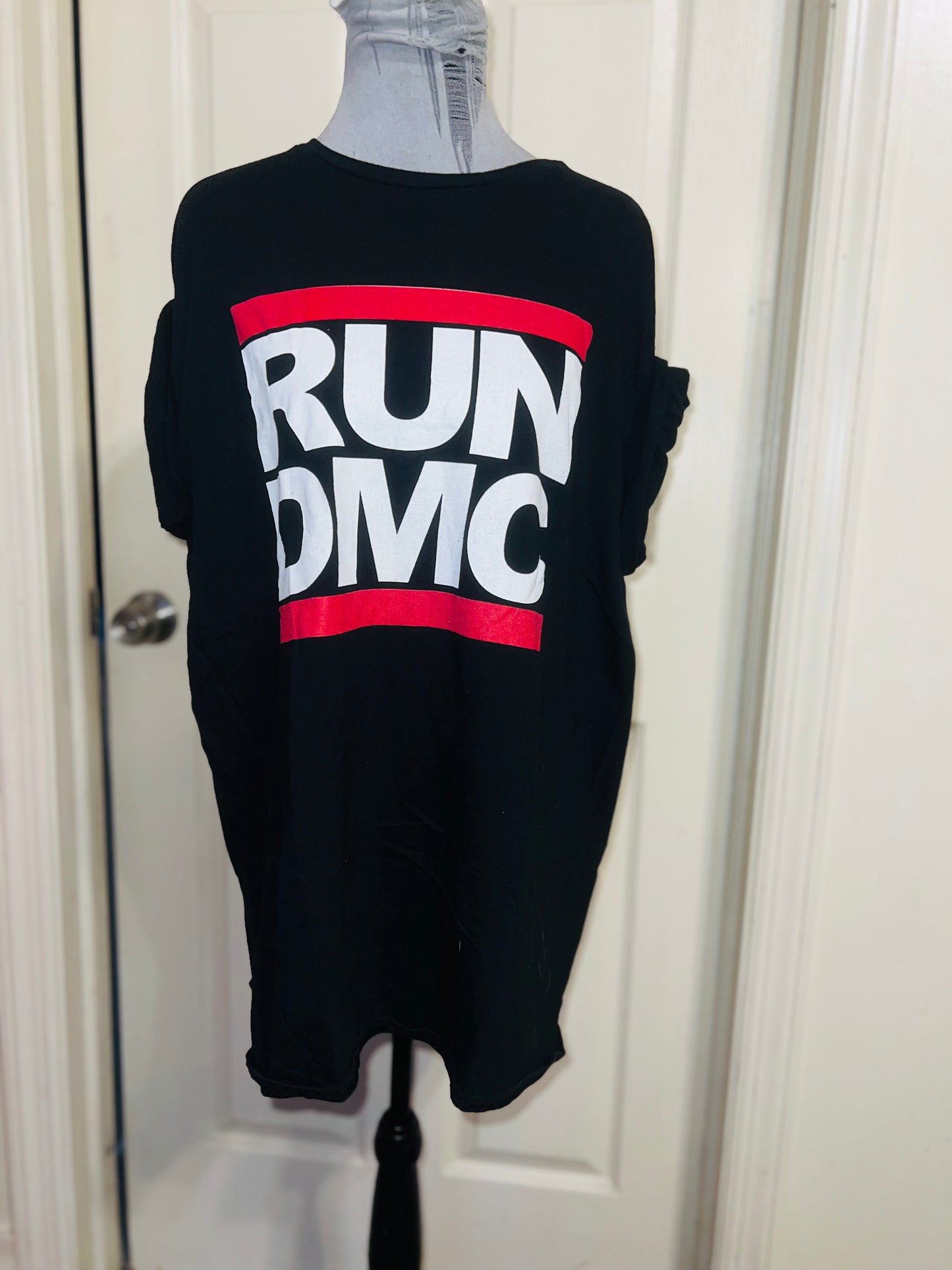Run DMC Oversized Distressed Tee