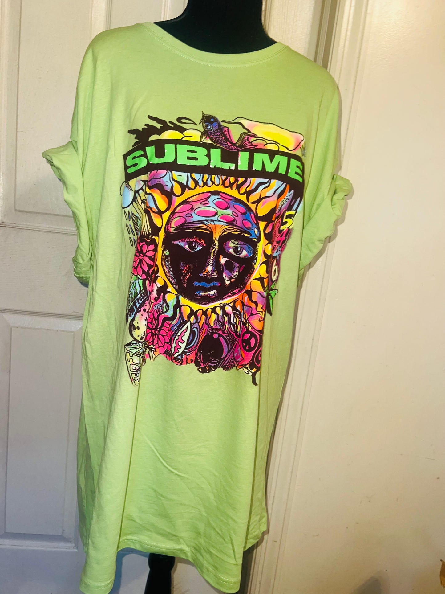 Sublime Oversized Distressed Tee