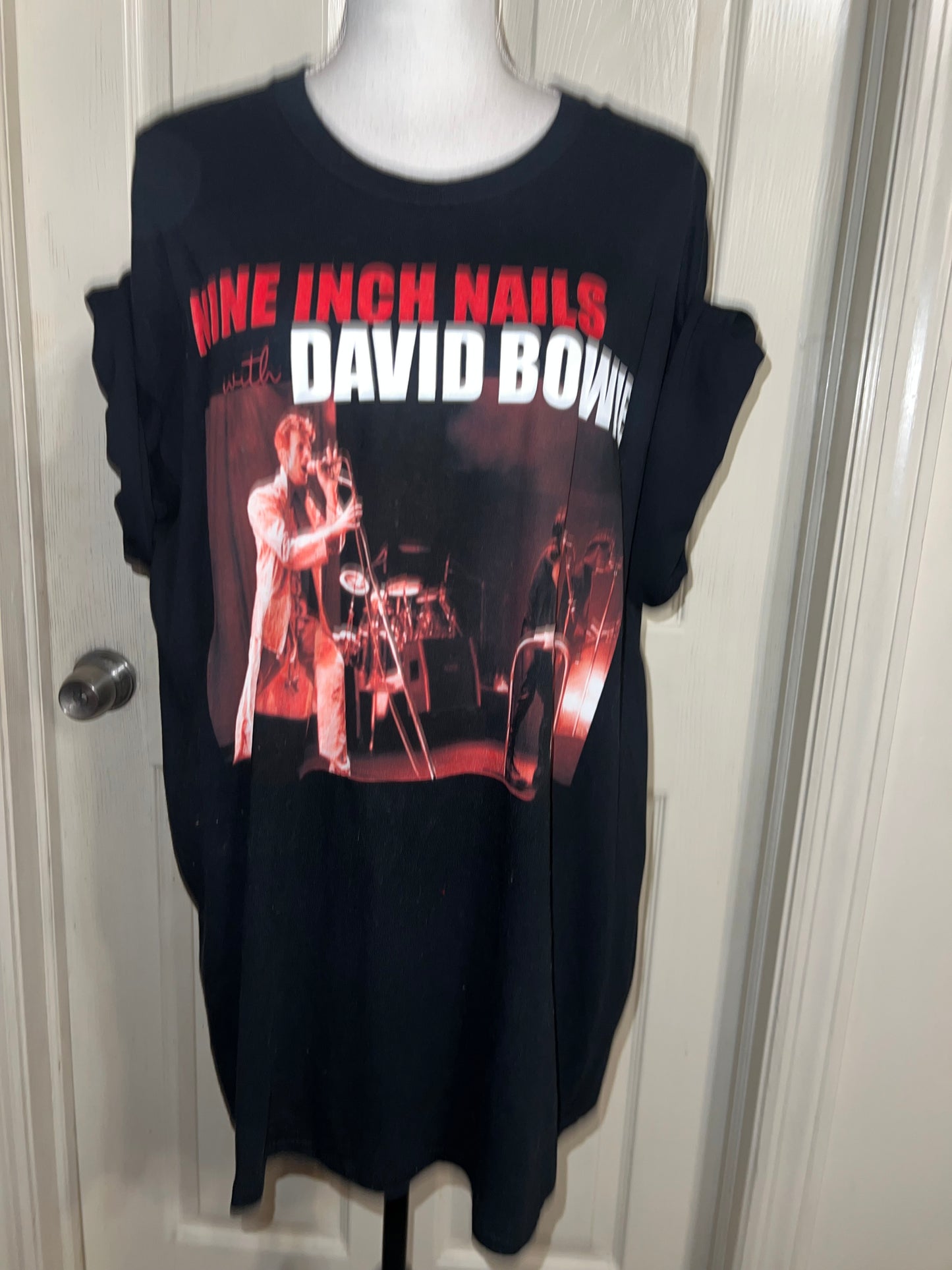 Nine Inch Nails and David Bowie Oversized Tee