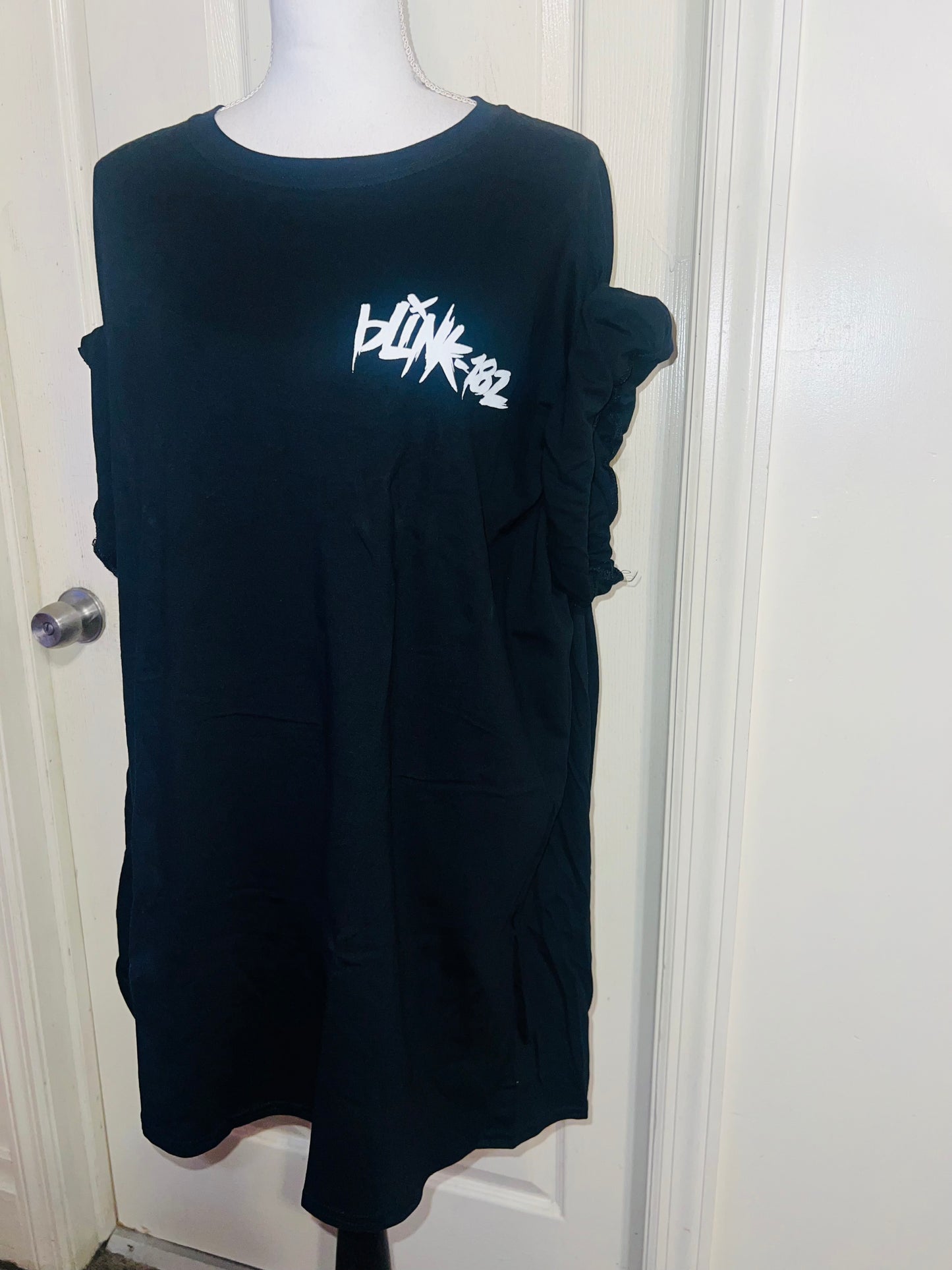 Blink 182 Double-Sided Distressed Tee