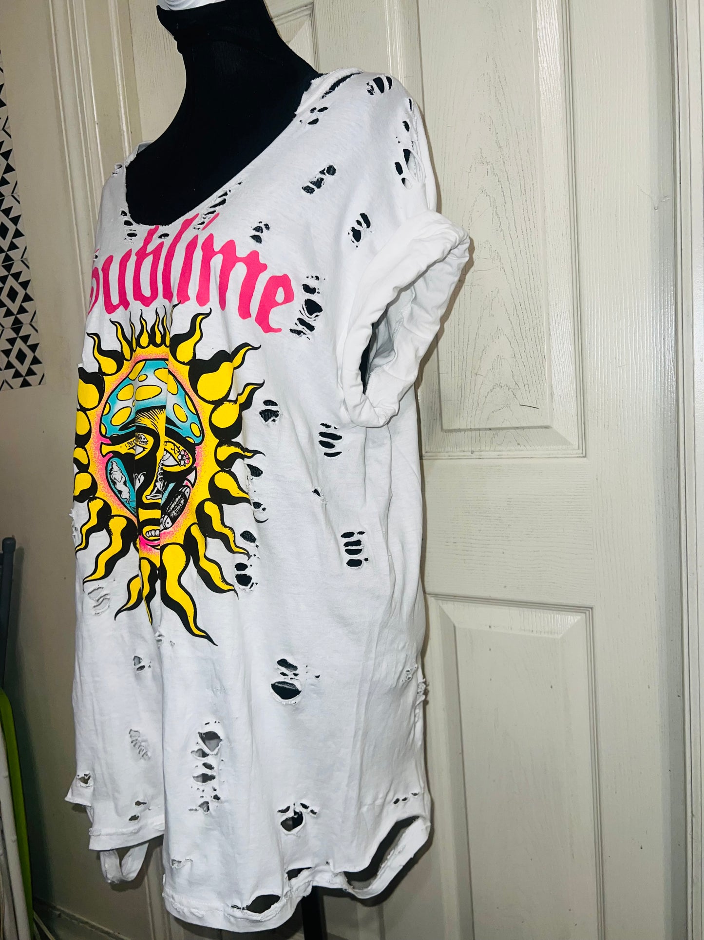 Sublime Oversized Distressed Tee