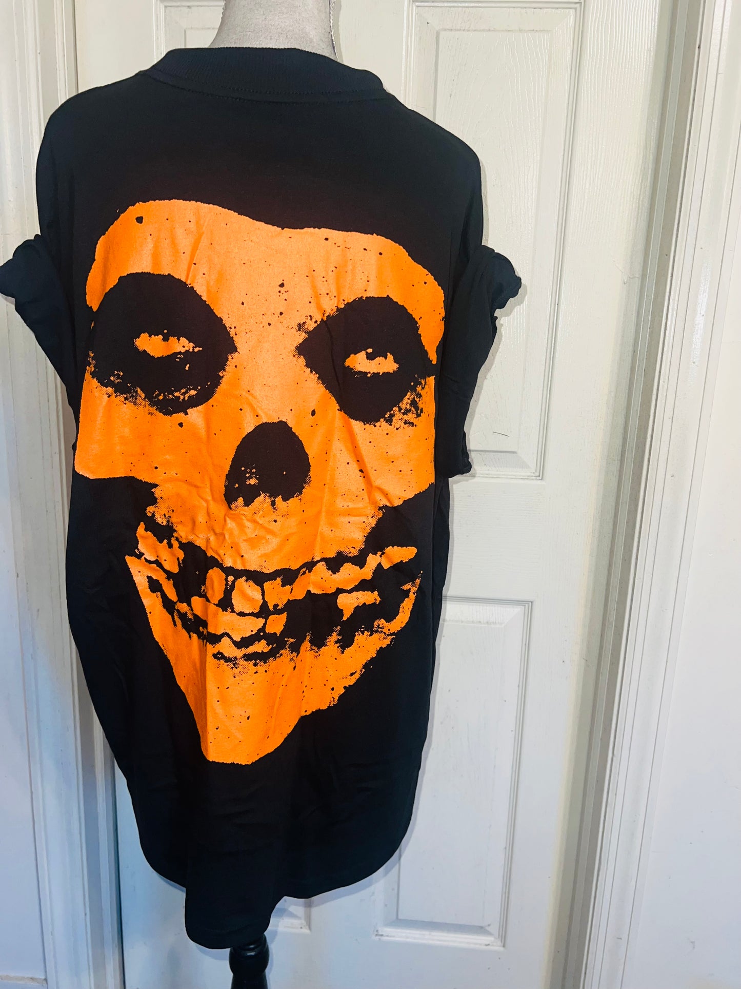 Misfits Double Sided Oversized Distressed Tee