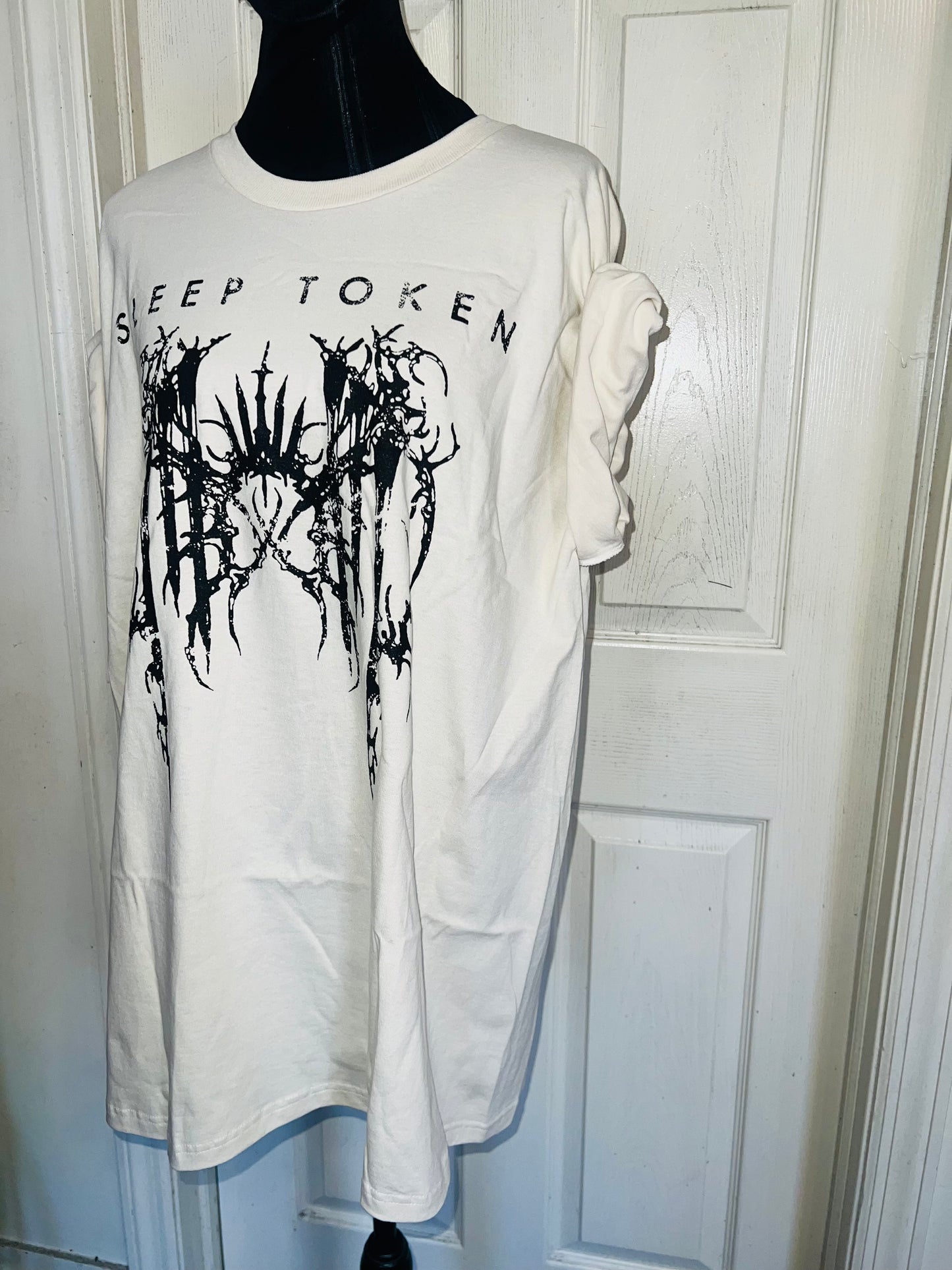 Sleep Token Oversized Distressed Tee