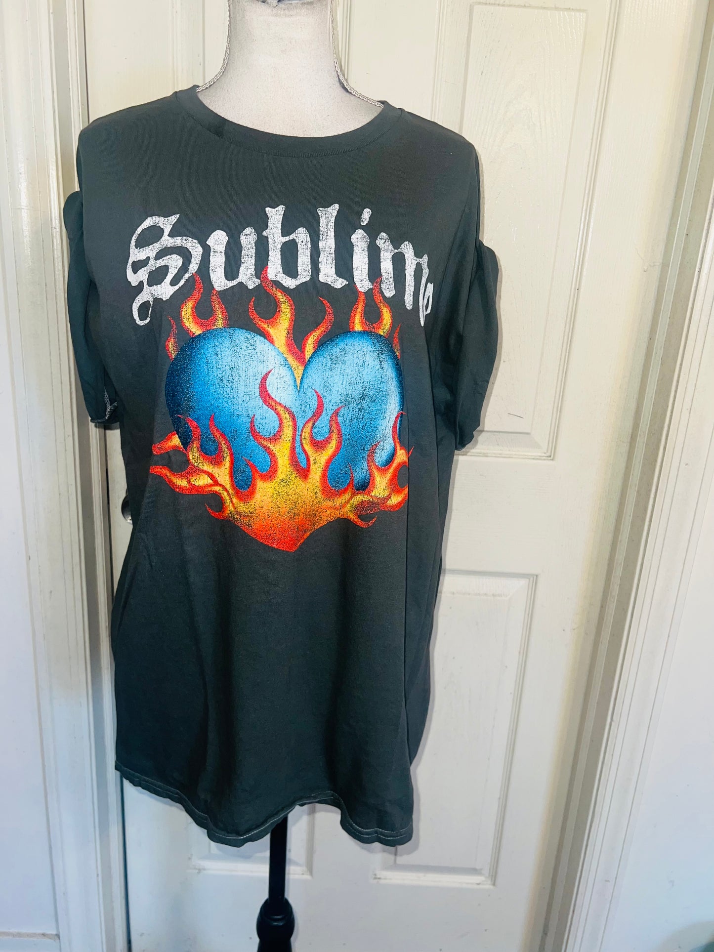 Sublime Oversized Distressed Tee