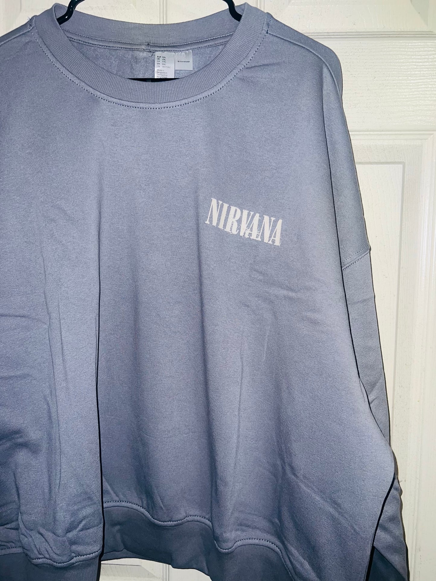 Nirvana Double Sided Oversized Sweatshirt