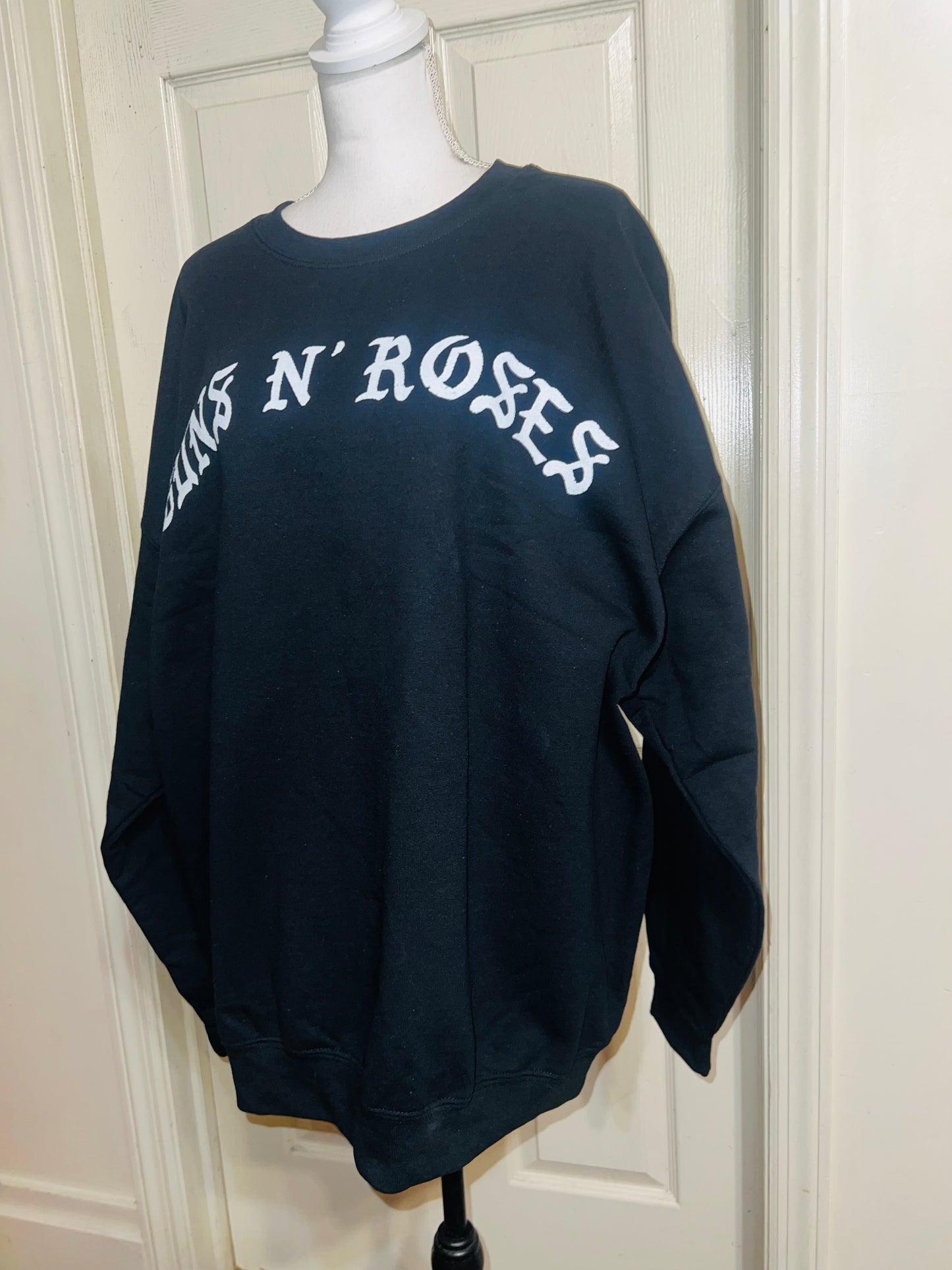 Guns N’ Roses Double Sided Oversized Distressed Tee