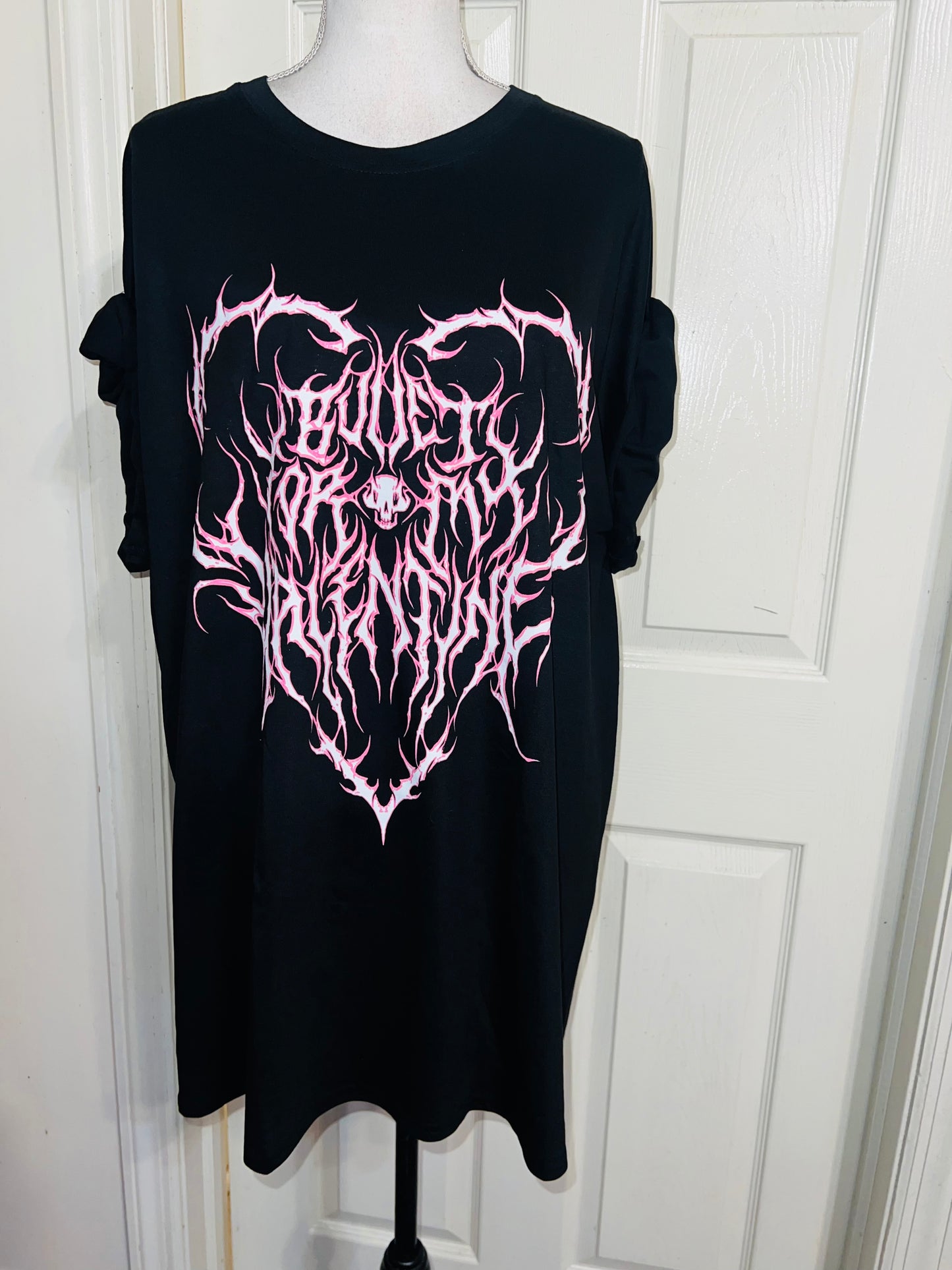 Bullet for my Valentine Oversized Distressed Tee