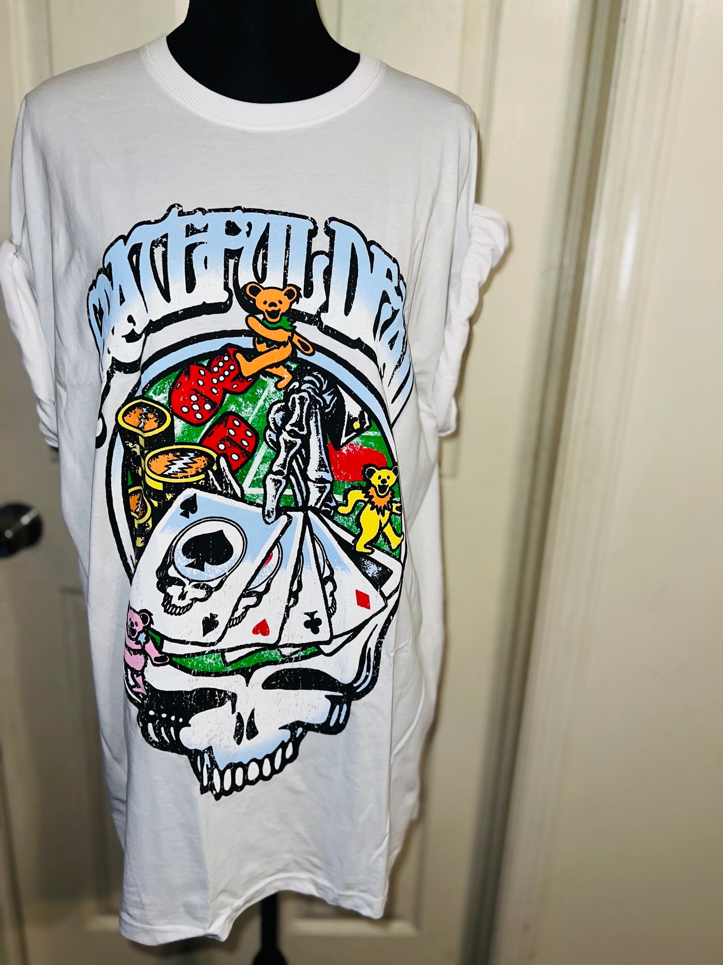 Grateful Dead Oversized Distressed Tee