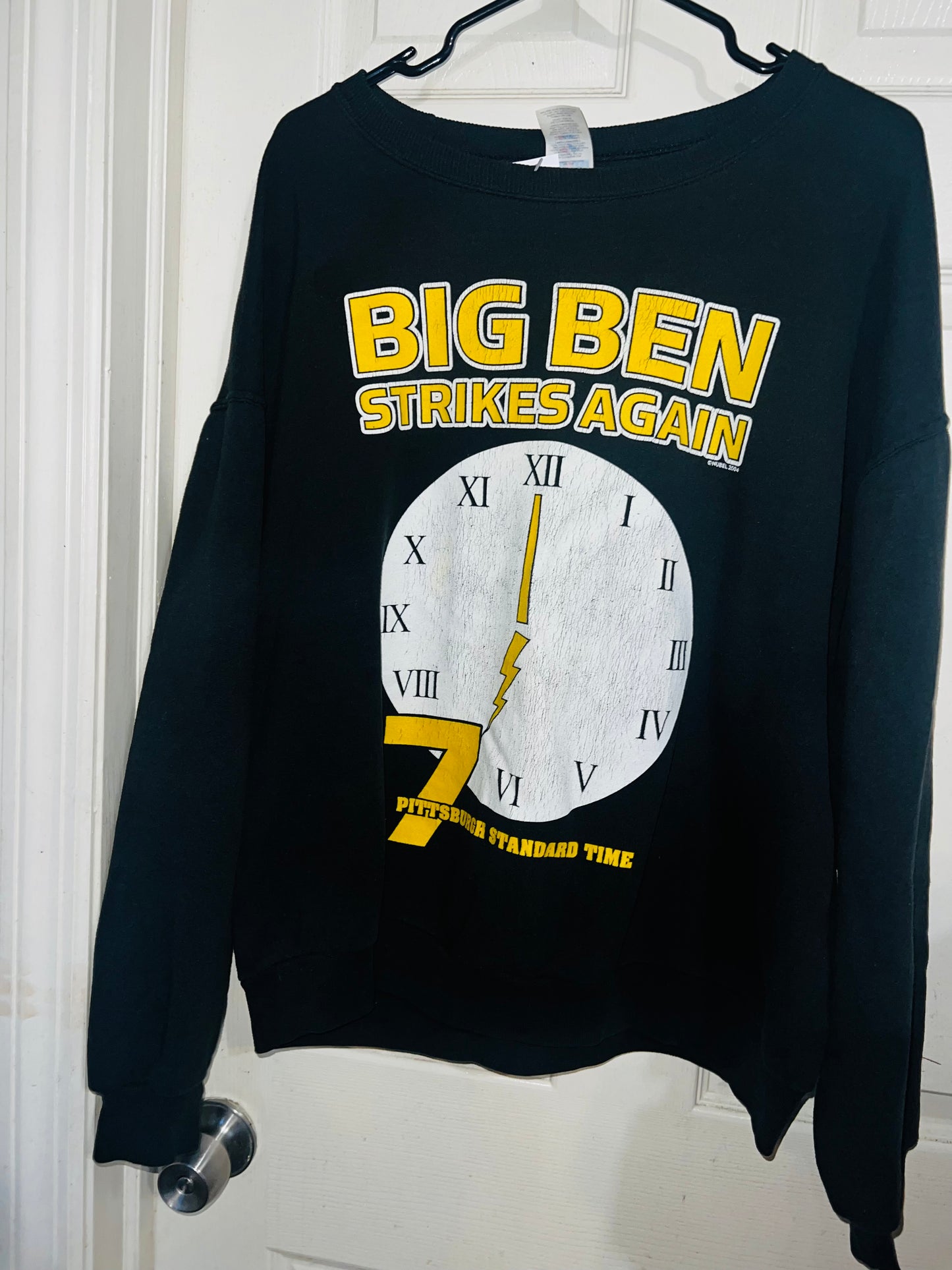 Pittsburgh Steelers Vintage Oversized Sweatshirt