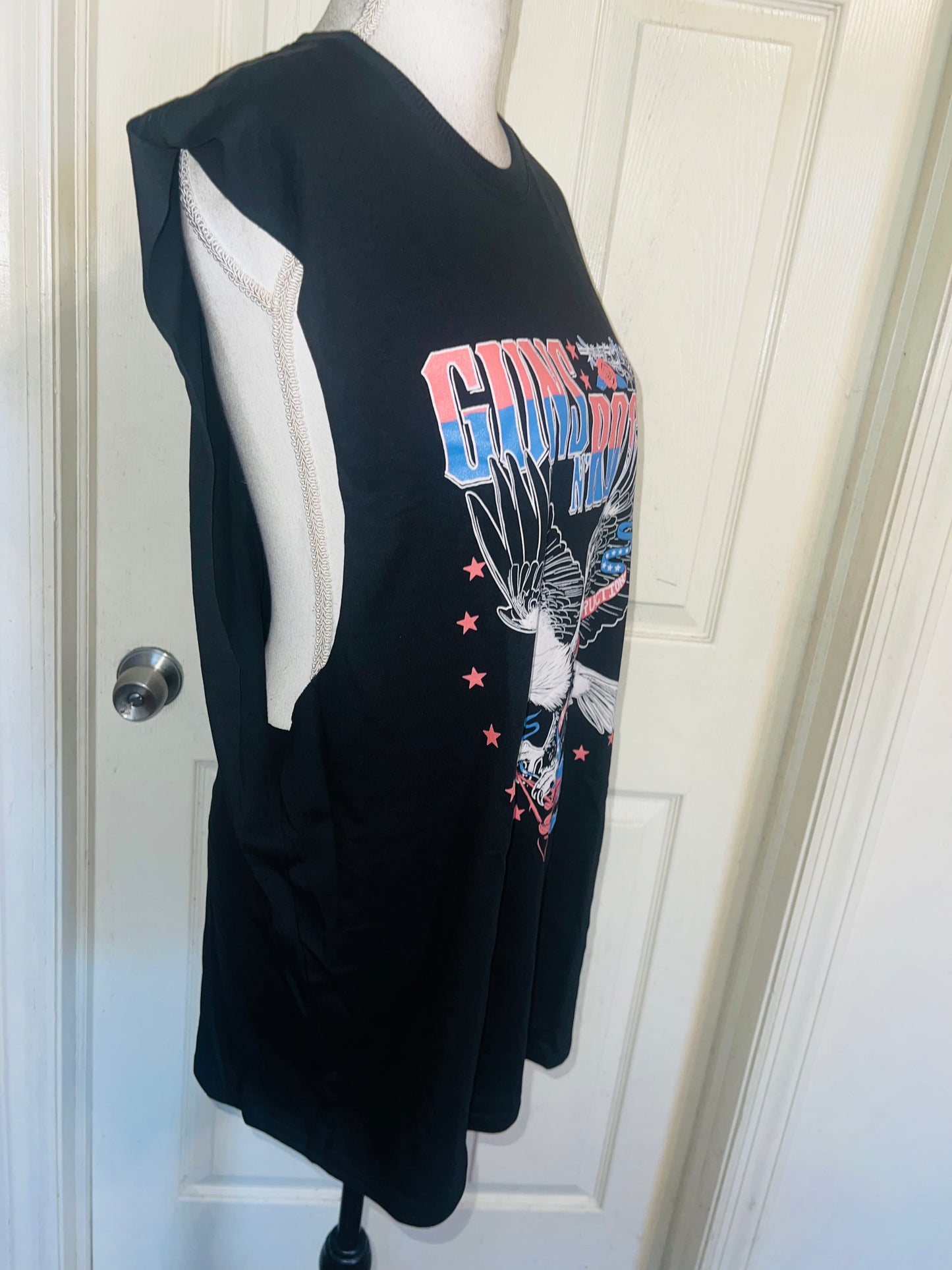 Guns N’ Roses Oversized Distressed Tank