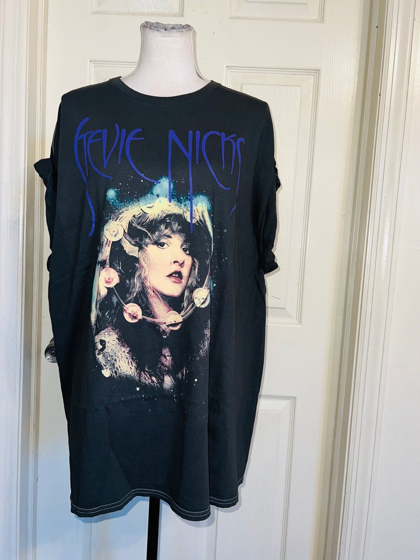 Stevie Nicks Oversized Distressed Tee