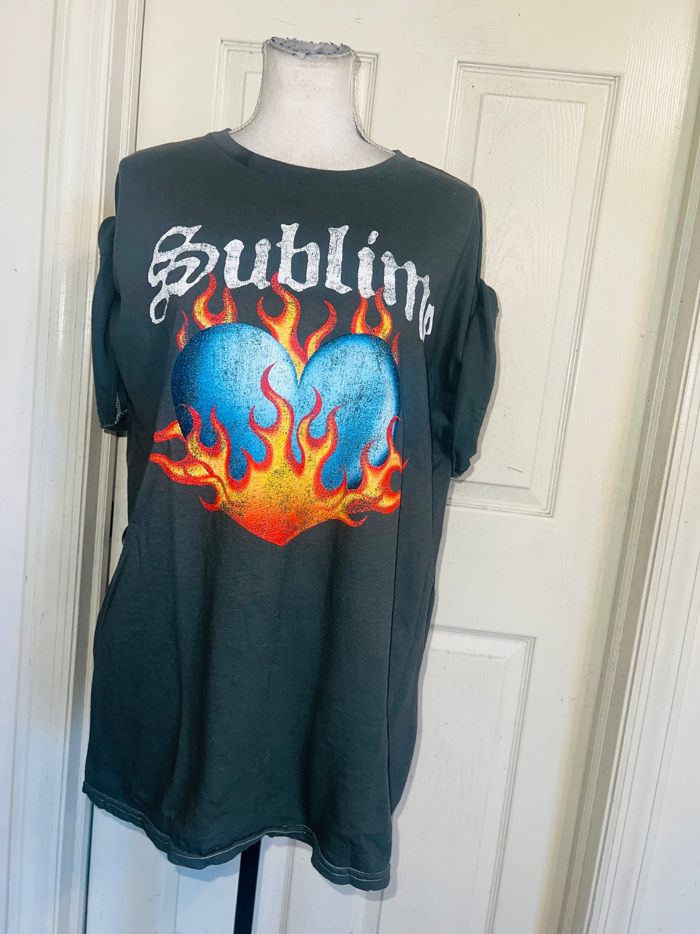 Sublime Oversized Distressed Tee