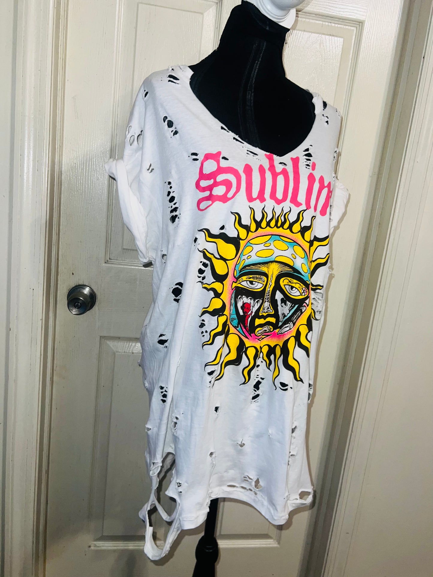 Sublime Oversized Distressed Tee