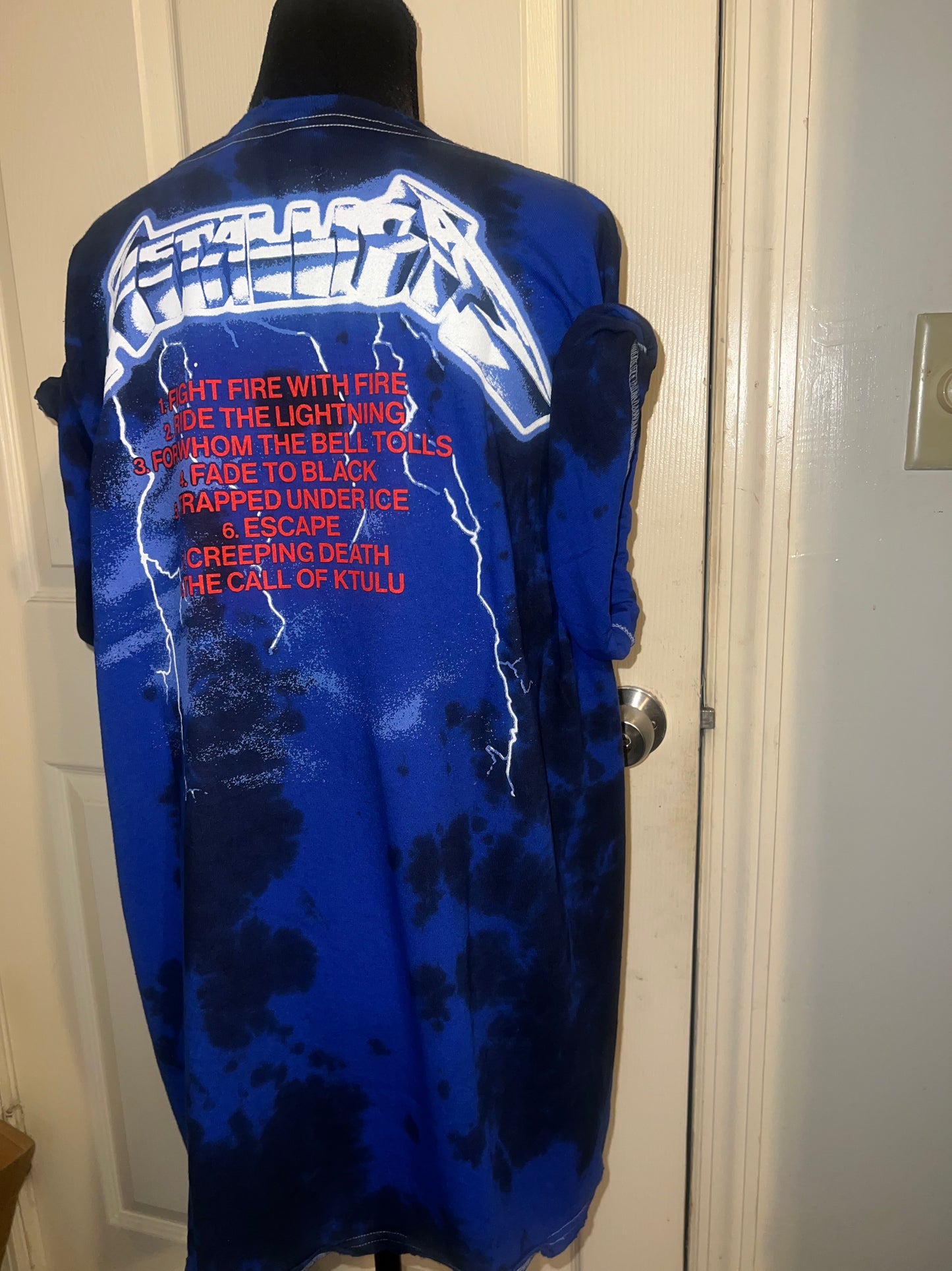 Metallica Double Sided Oversized Tee