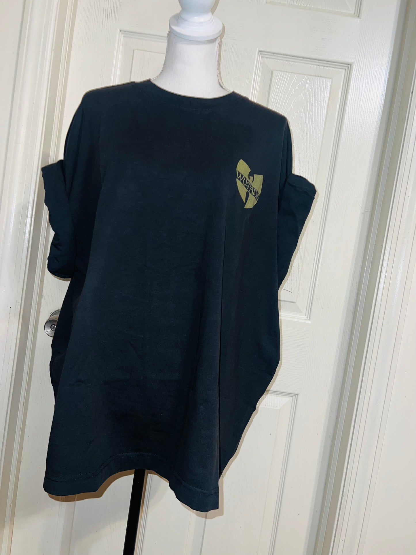 Wu-Tang Clan Double Sided Oversized Distressed Tee