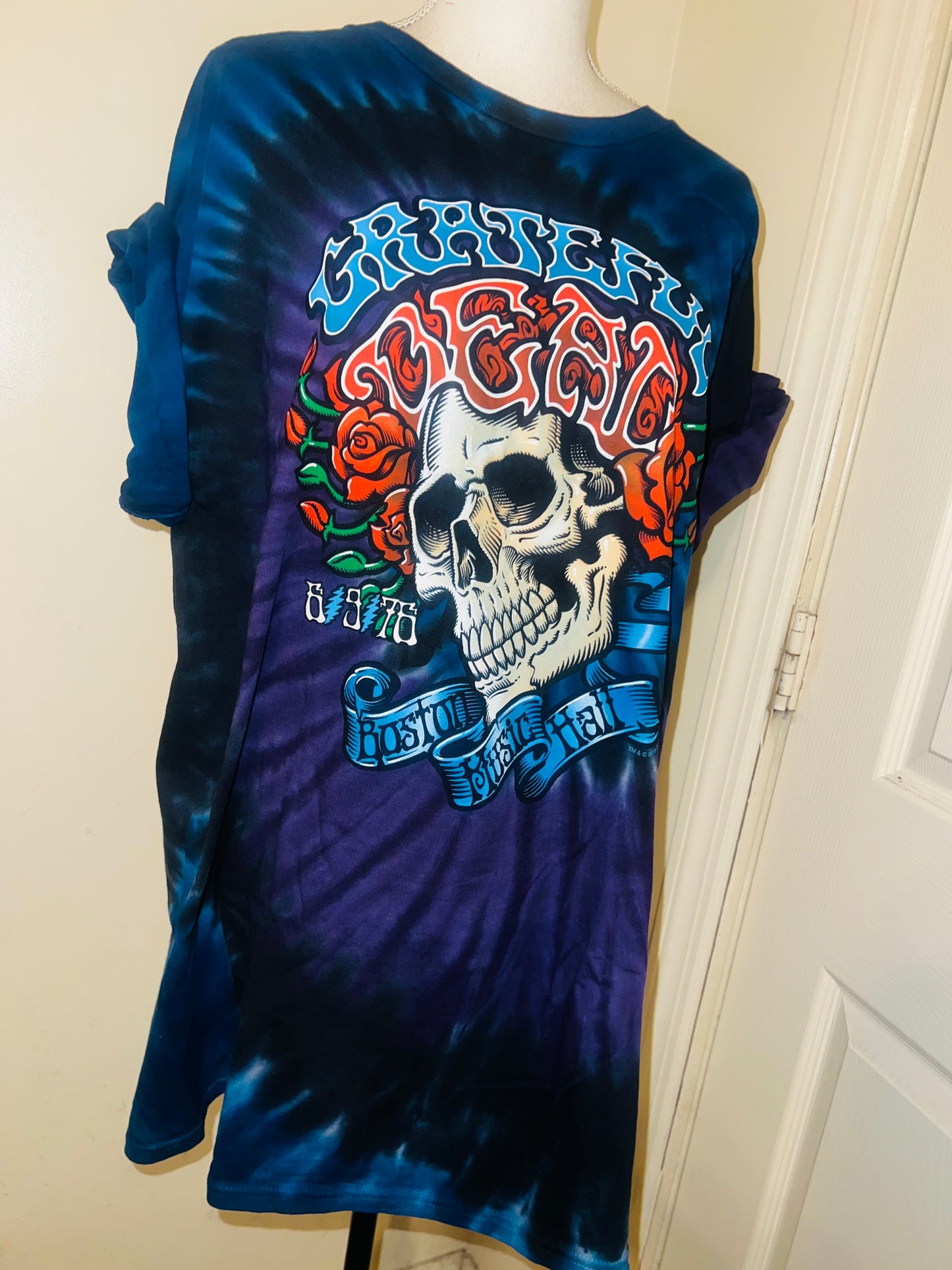 Grateful Dead Boston Oversized Distressed Tee