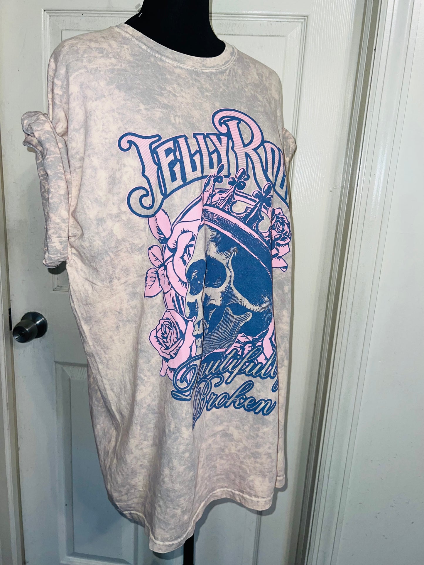 Jelly Roll Oversized Distressed Tee