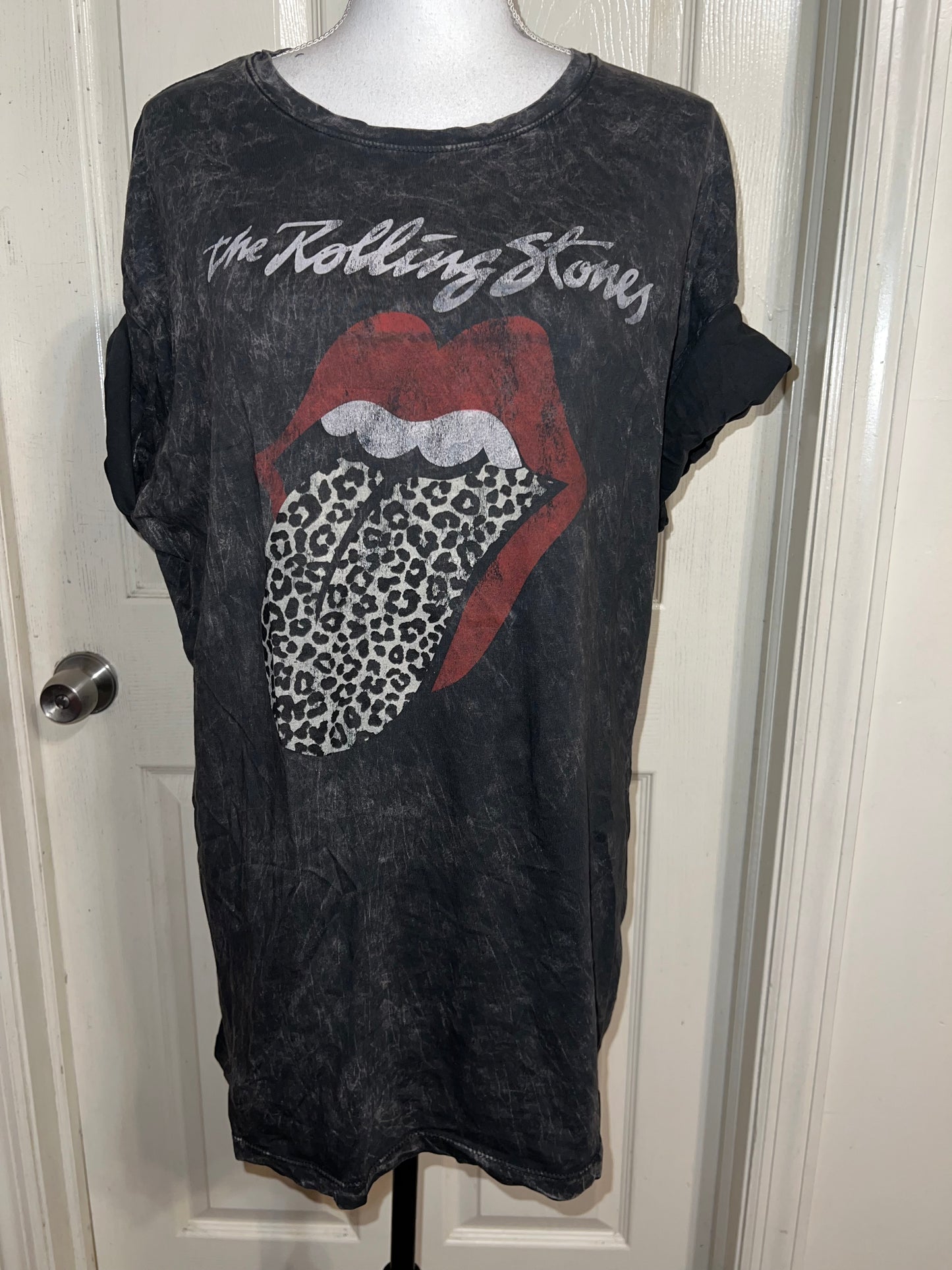 The Rolling Stones Oversized Distressed Tee