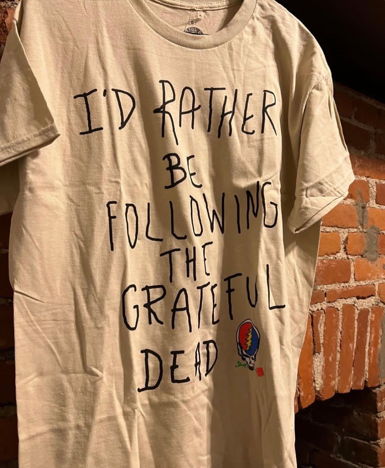 The Grateful Dead Oversized Distressed Tee