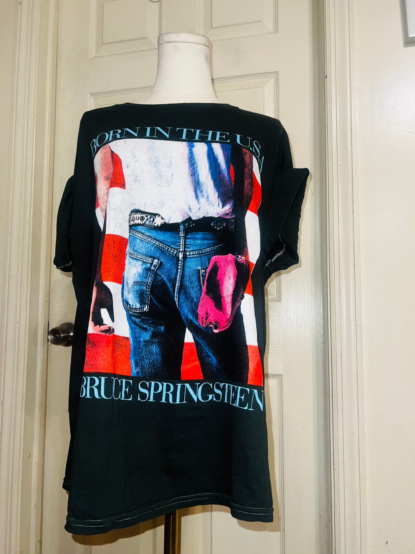 Bruce Springsteen Oversized Distressed Tee