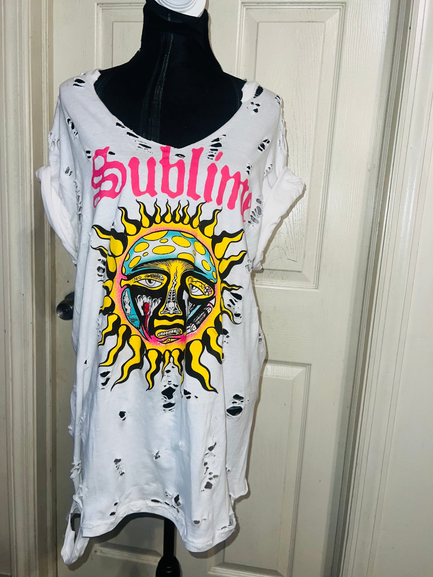 Sublime Oversized Distressed Tee