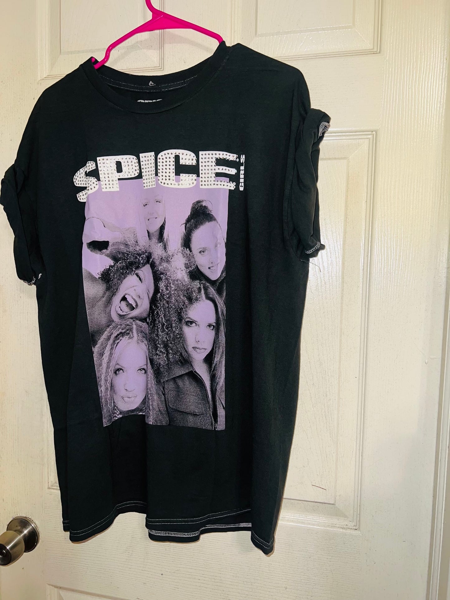 The Spice Girls Oversized Distressed Tee