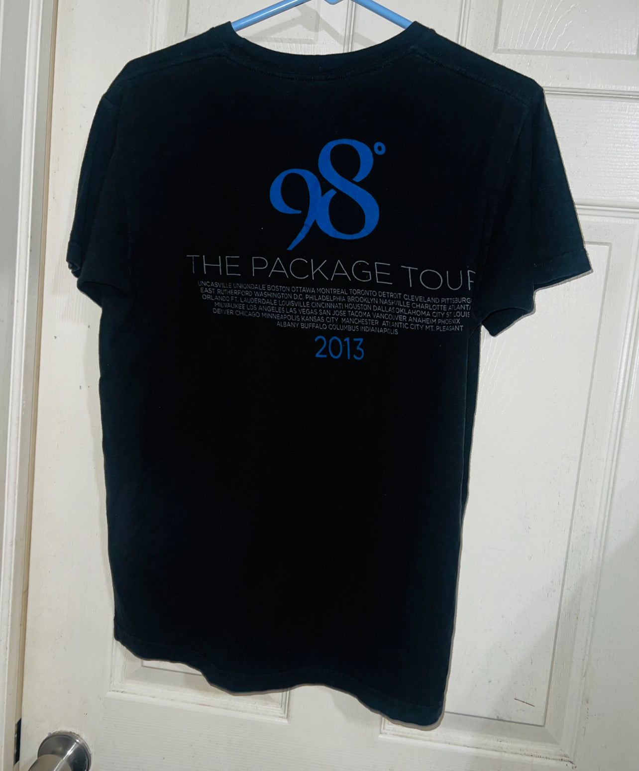 98 Degrees Double Sided Vintage Oversized Tee