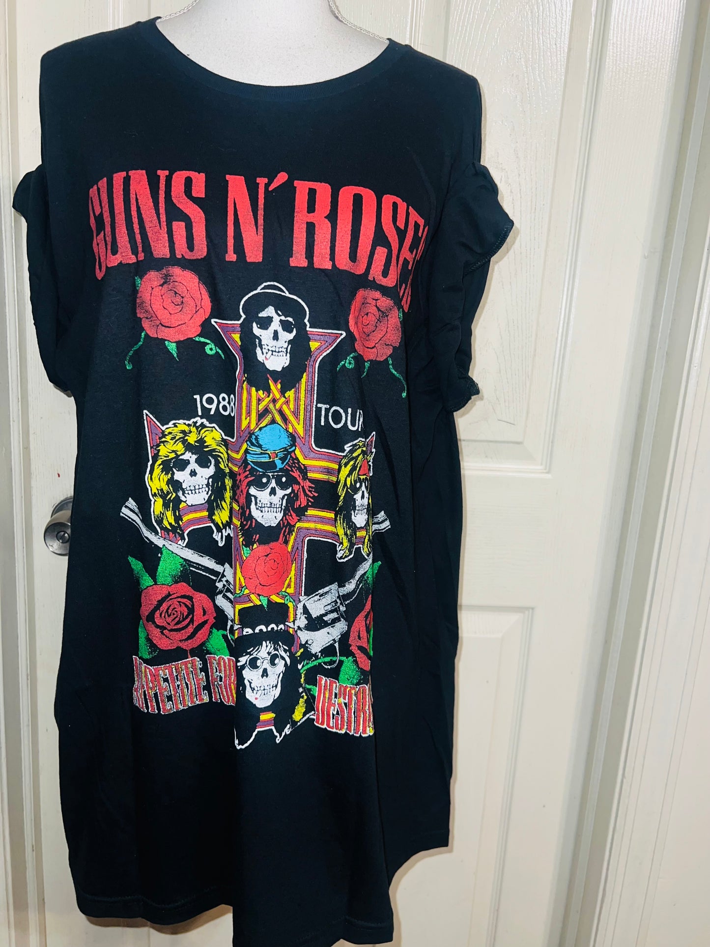Guns N’ Roses Oversized Distressed Tee