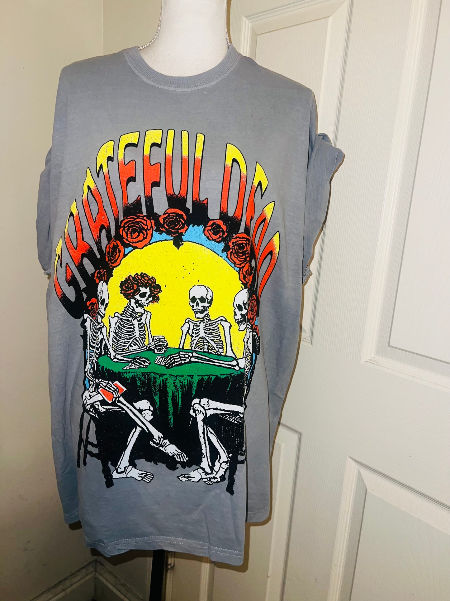 Grateful Dead Oversized Distressed Tee