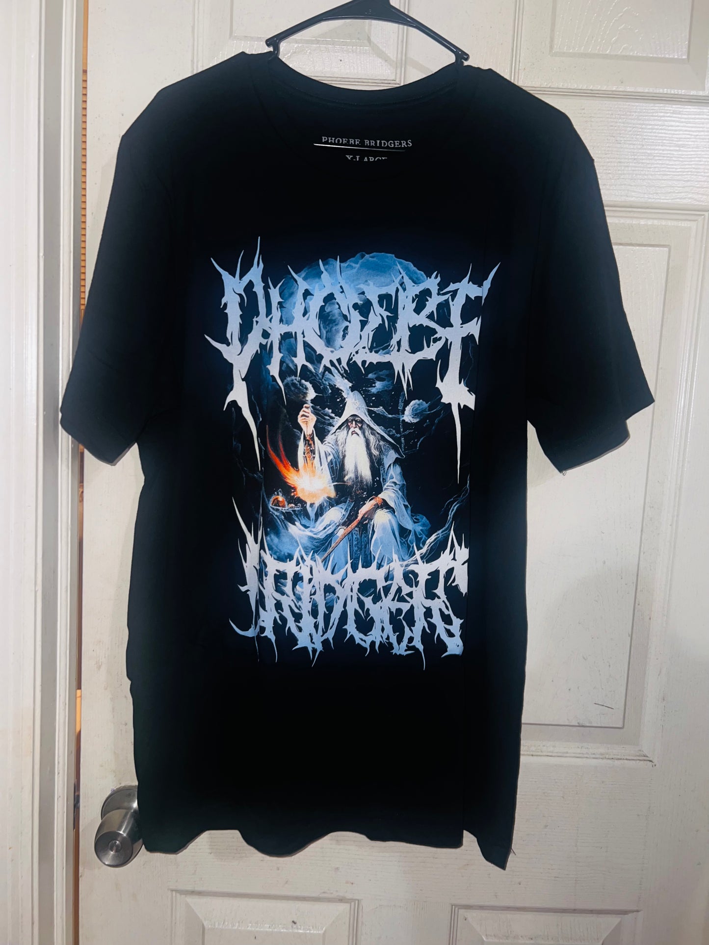 Phoebe Bridgers Oversized Distressed Tee
