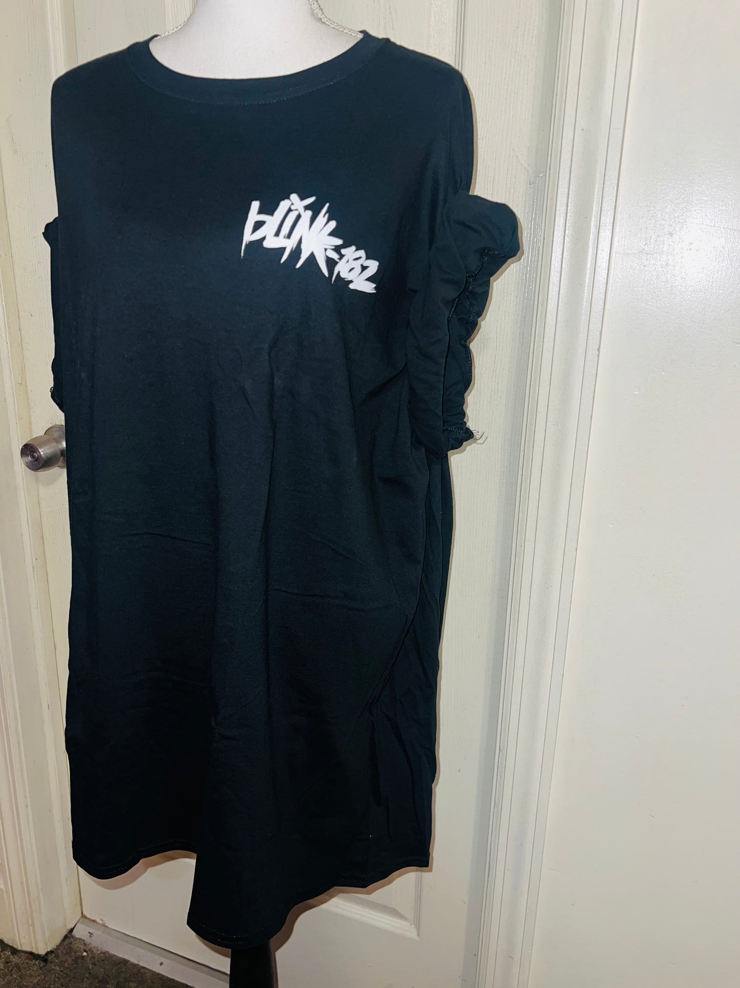 Blink 182 Double-Sided Distressed Tee