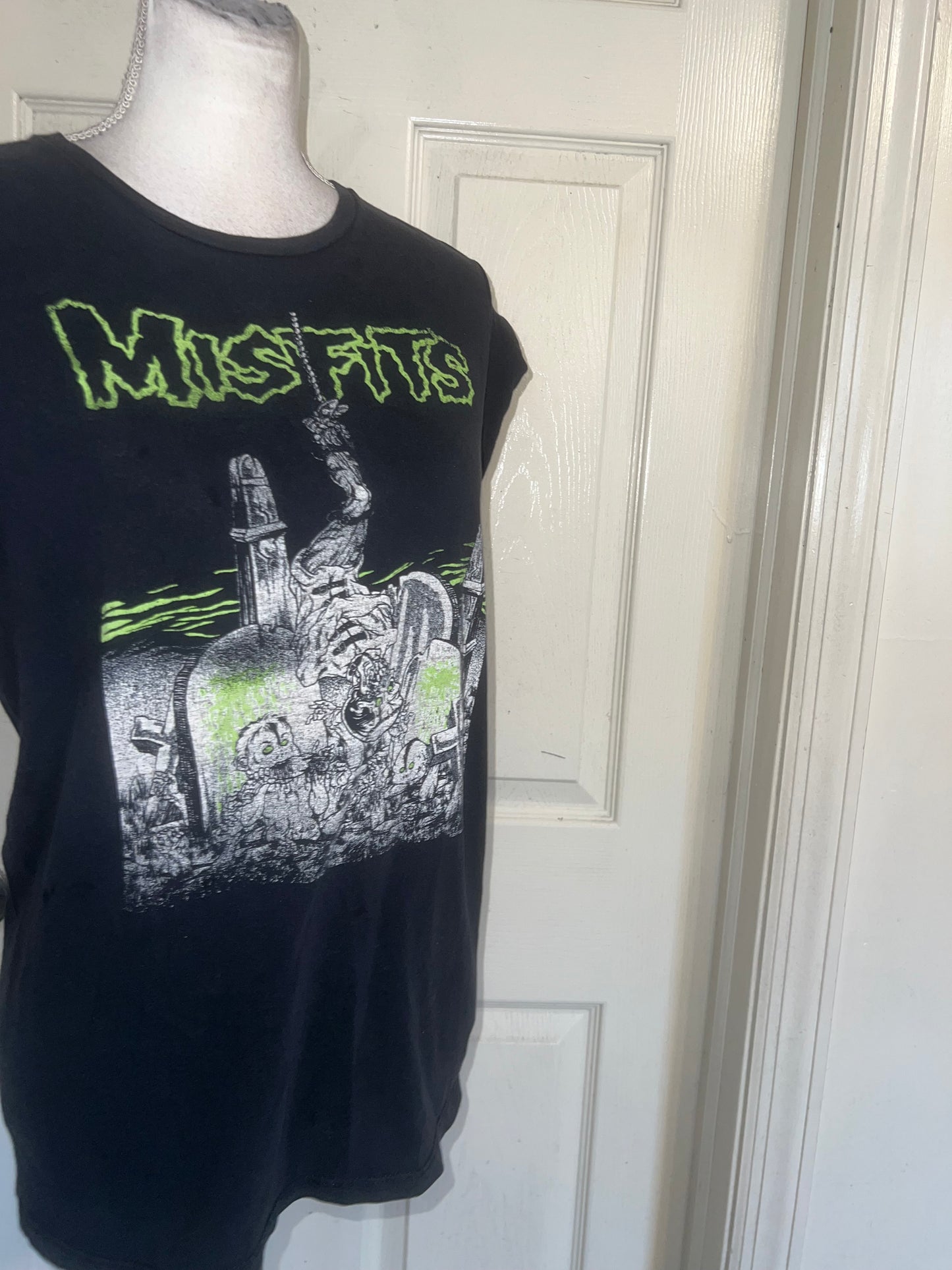 Misfits Vintage Oversized Distressed Tee