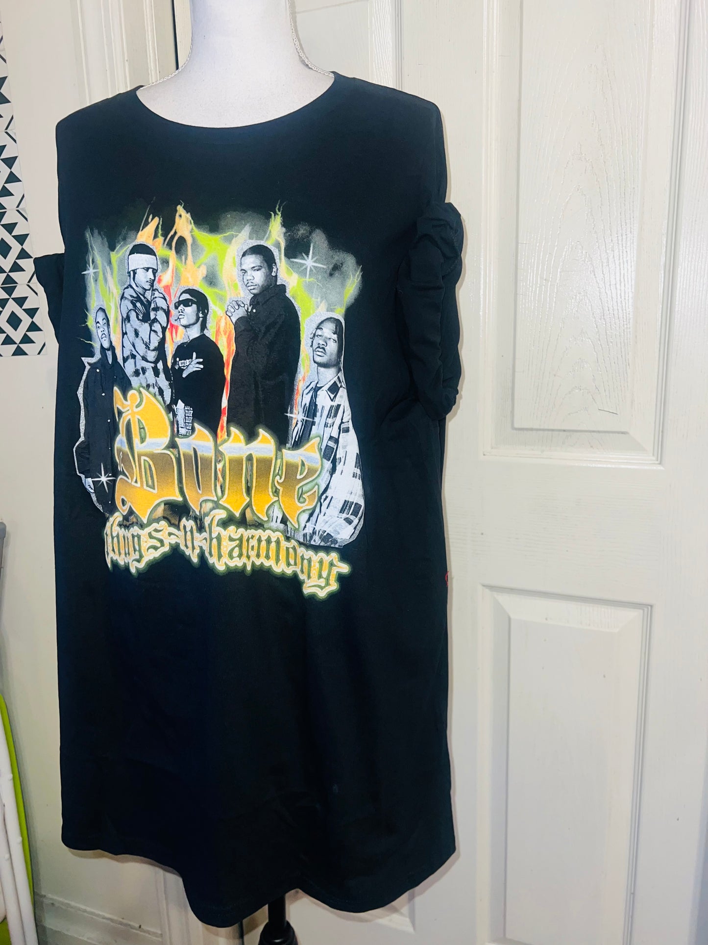Bone Thugs n Harmony Oversized Distressed Tee