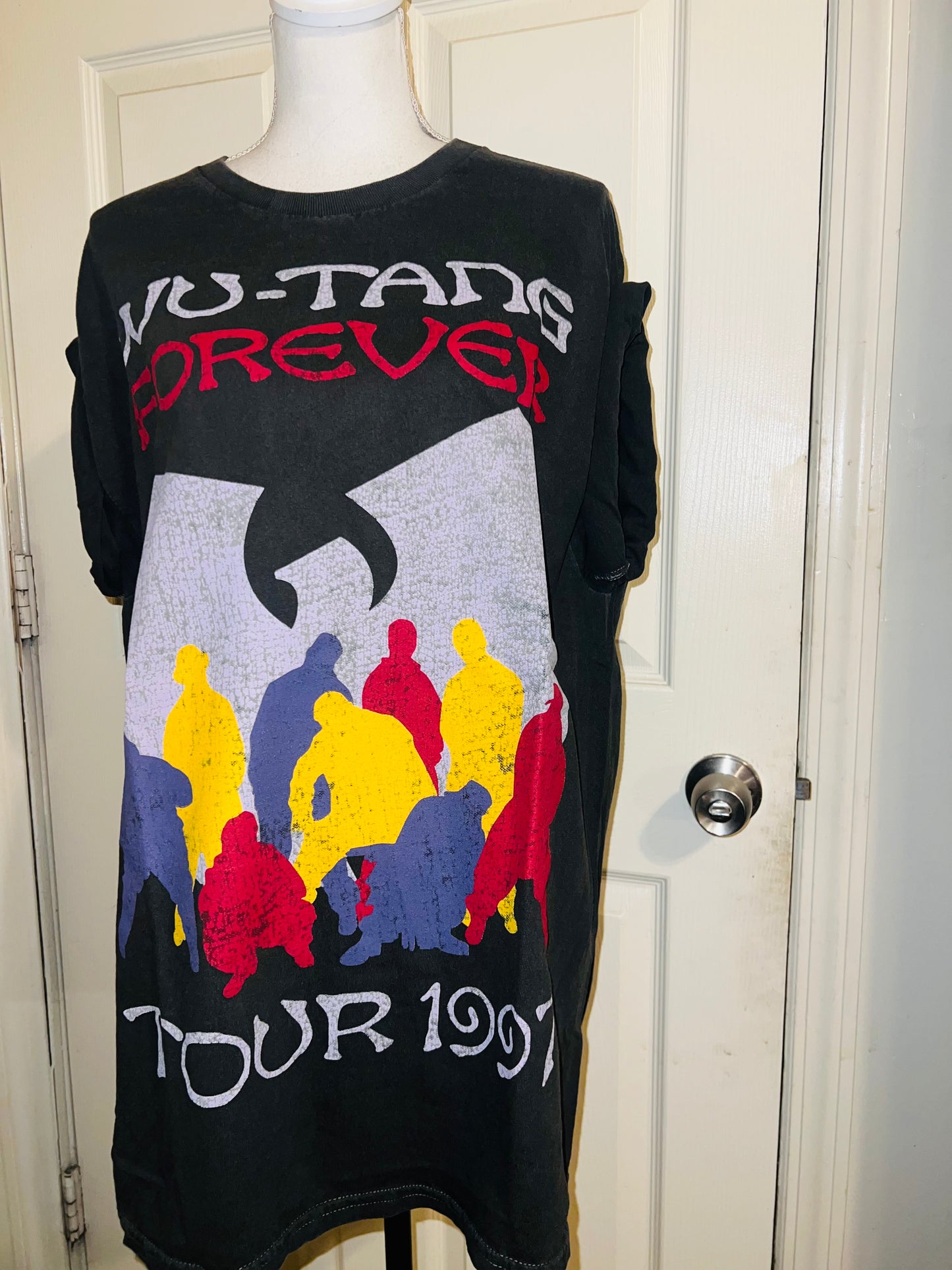Wu-Tang Clan Oversized Distressed Tee