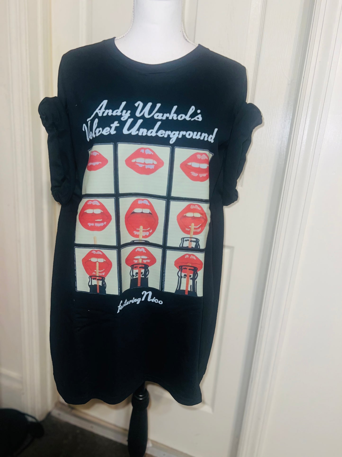 The Velvet Underground and Nico Oversized Distressed Tee