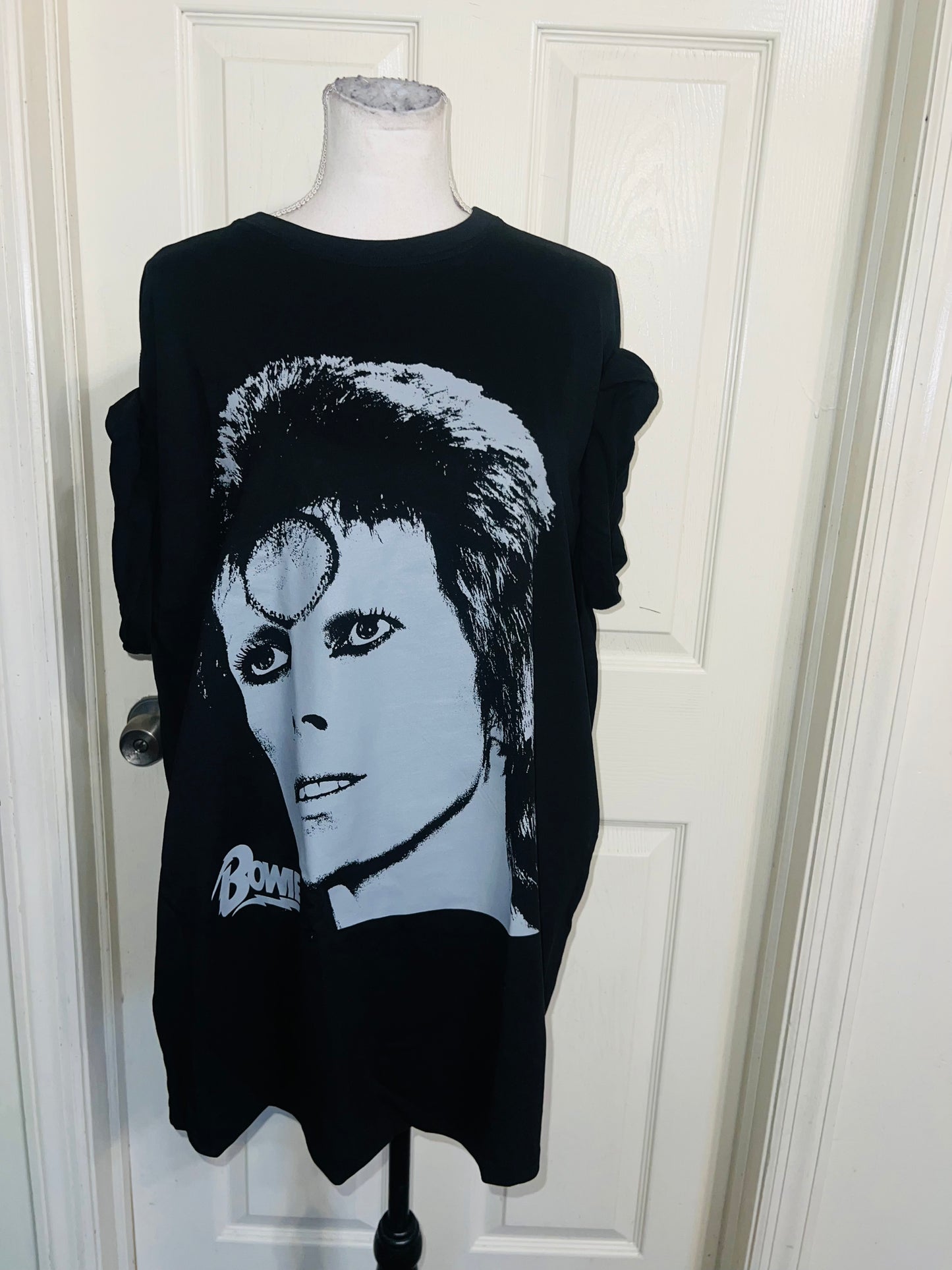 David Bowie Oversized Distressed Tee